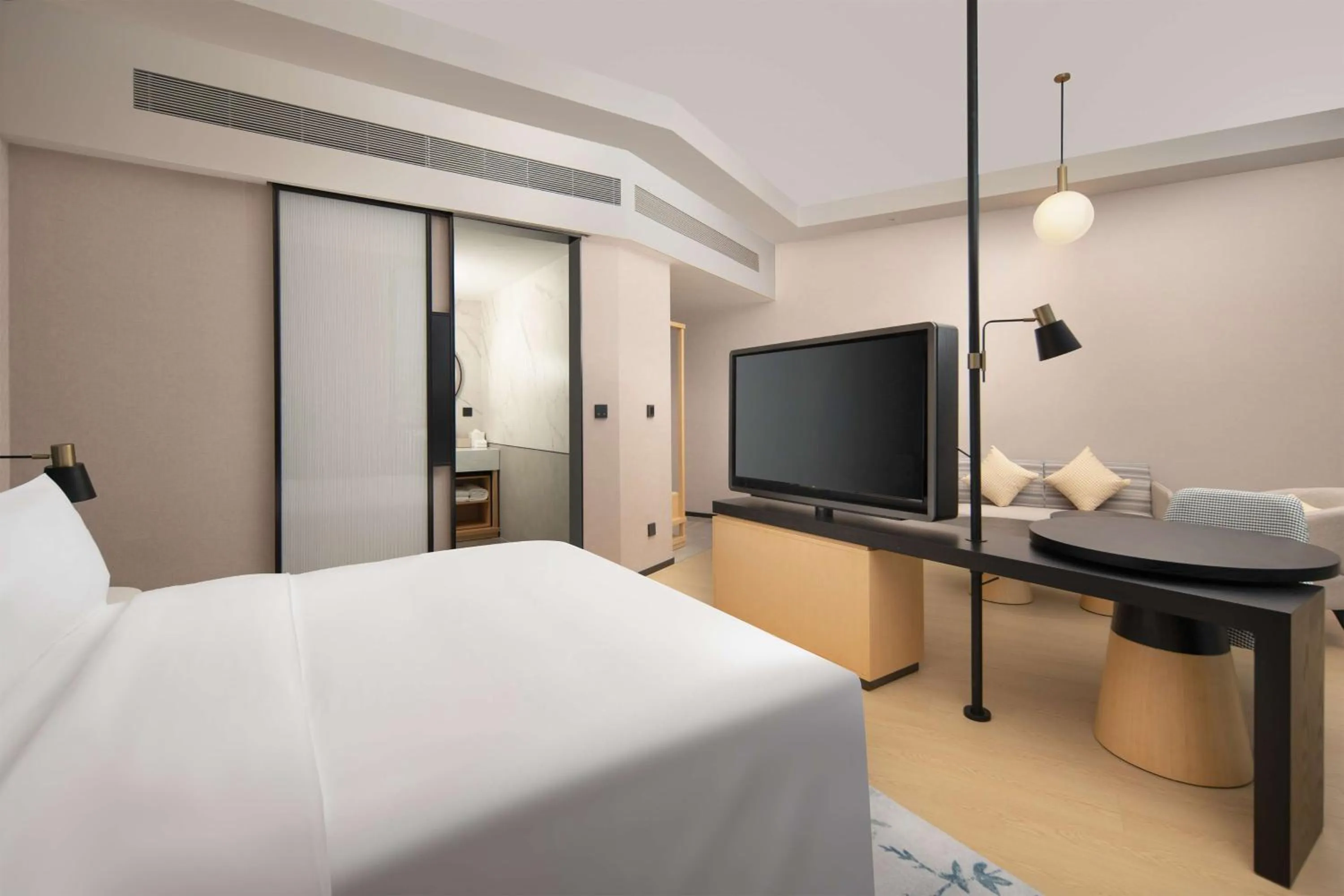 Bed in Hilton Garden Inn Xuzhou Pengcheng Square