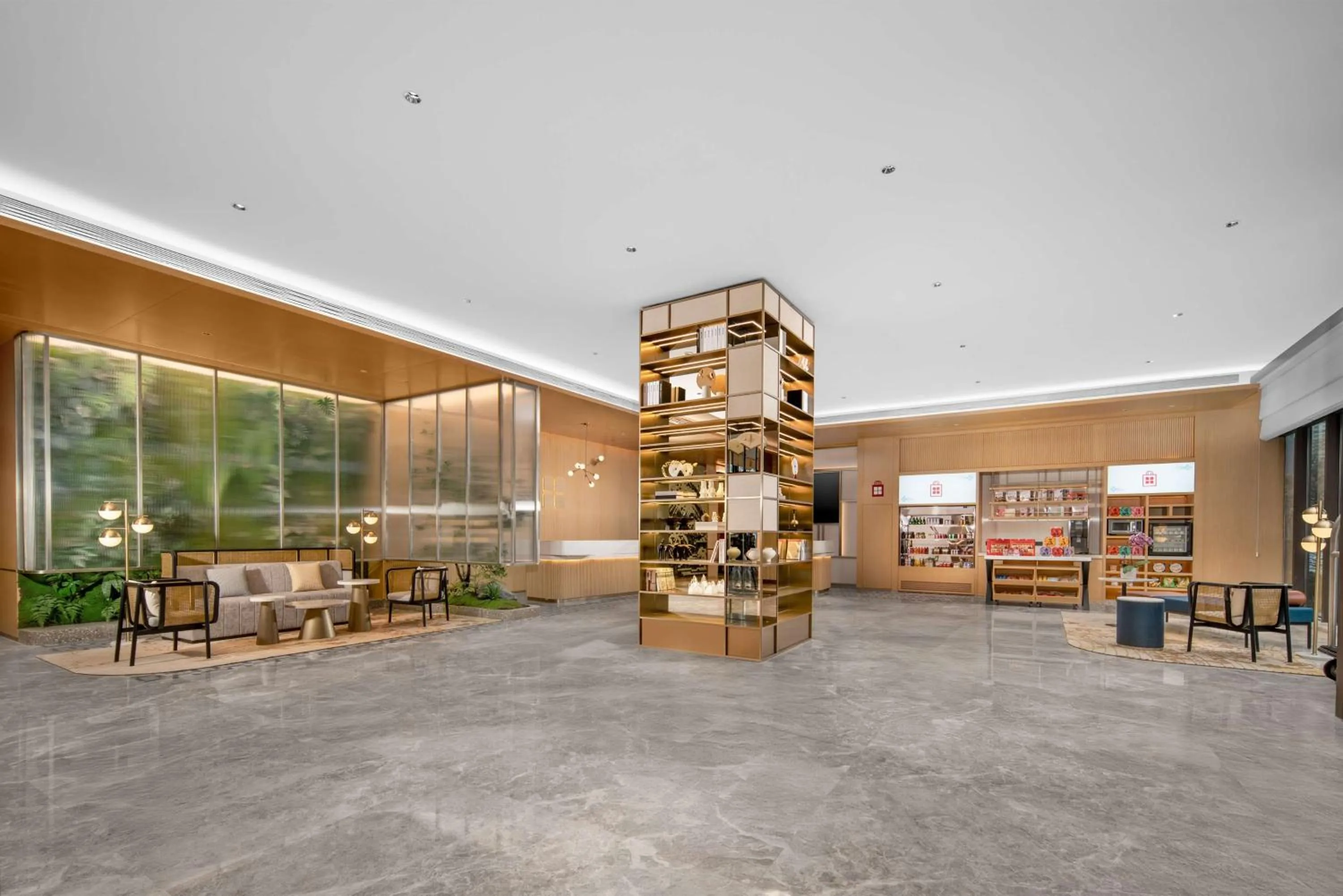 Lobby or reception in Hilton Garden Inn Xuzhou Pengcheng Square