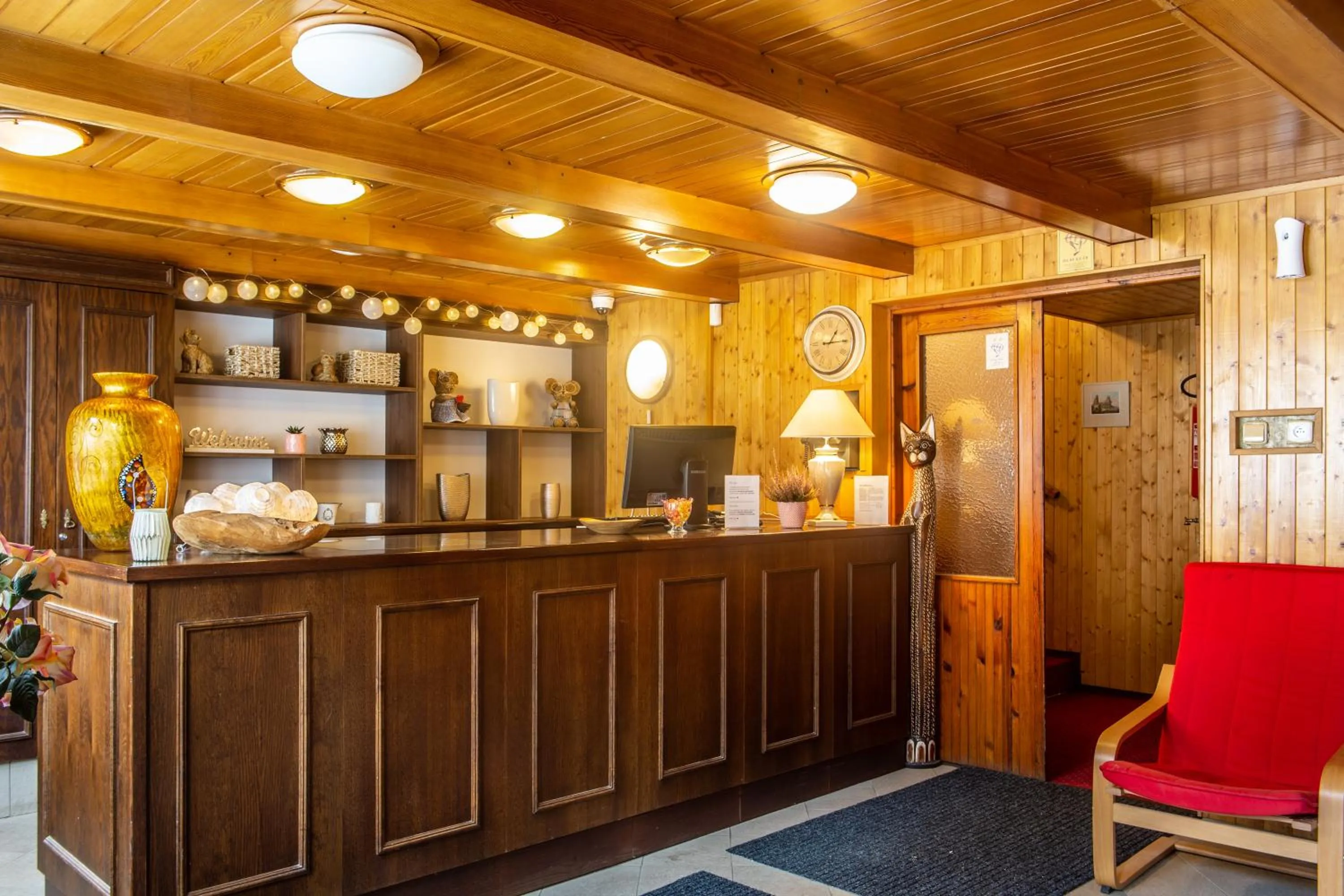 Lobby or reception in Hotel Konopiště Nová Myslivna