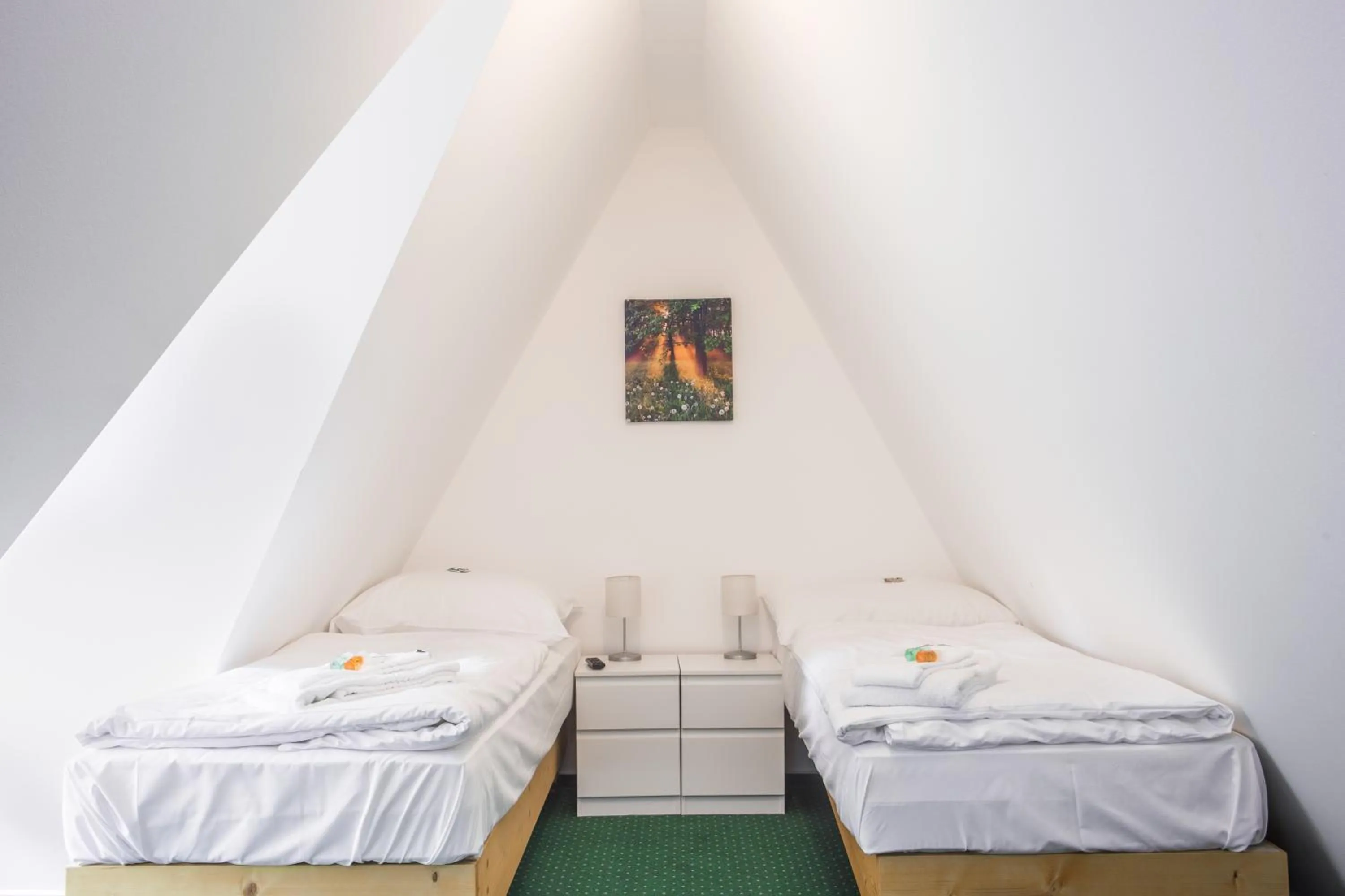 Bedroom, Bed in Hotel Konopiště Nová Myslivna