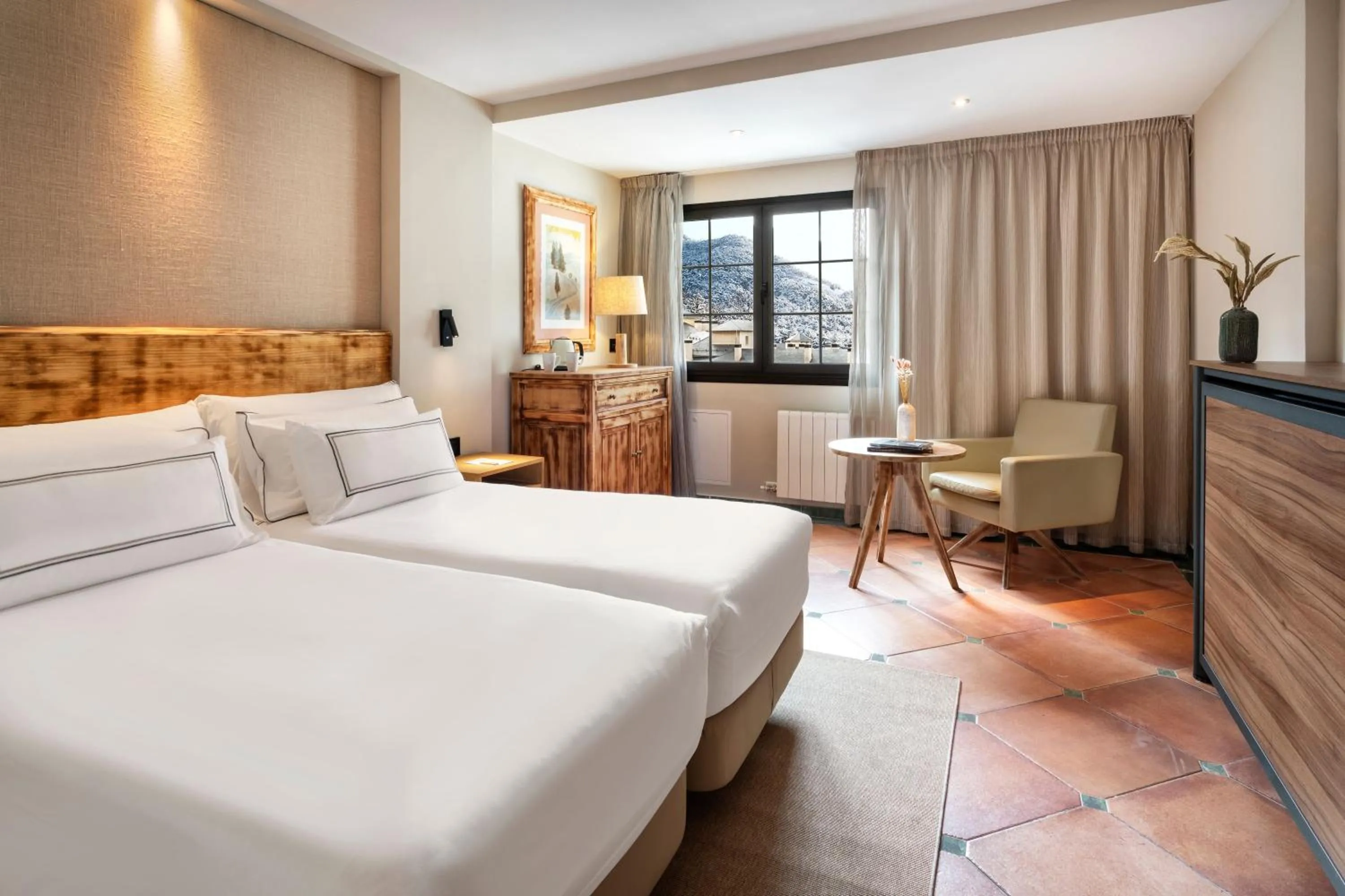 Bed in Meliá Sol y Nieve