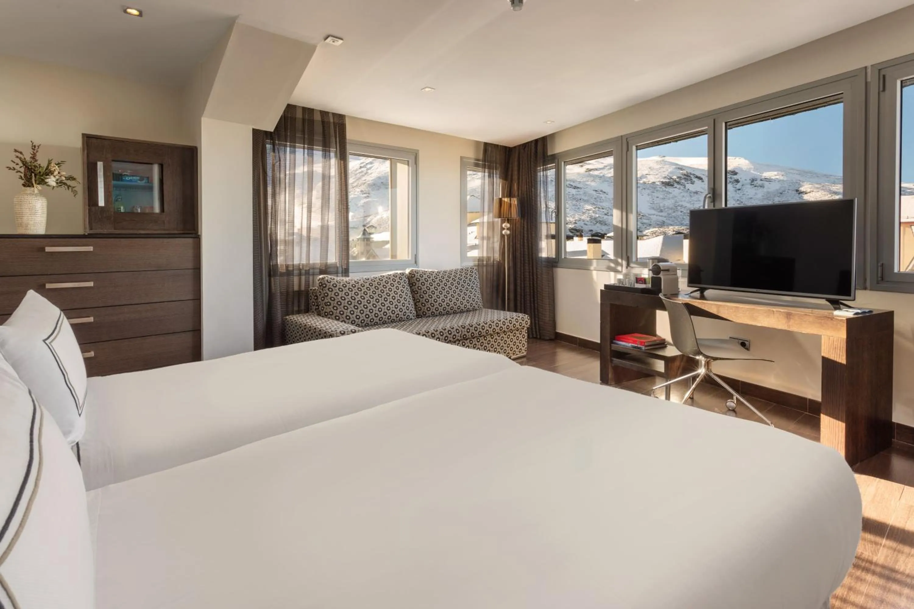 Bed in Meliá Sol y Nieve