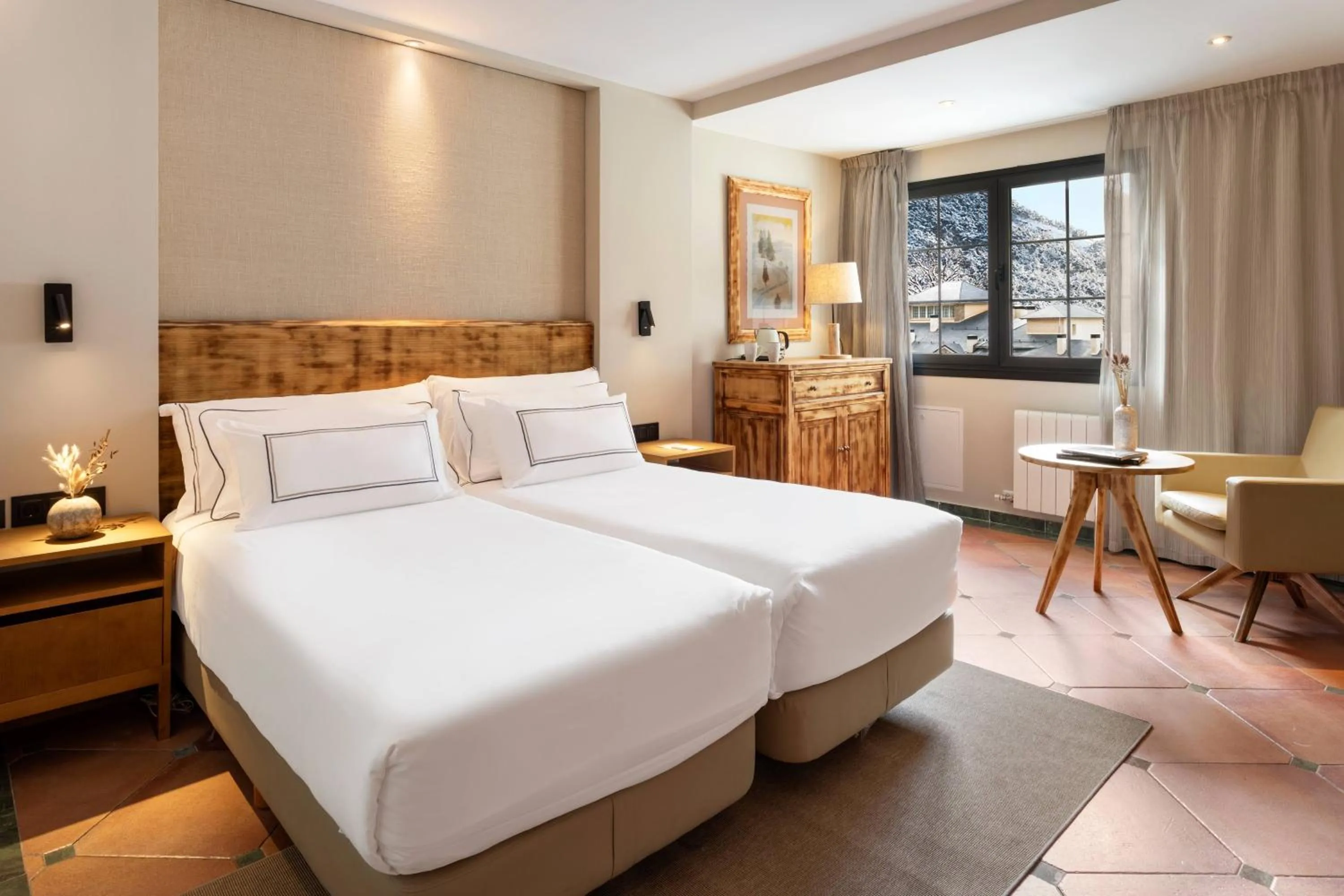 Bed in Meliá Sol y Nieve