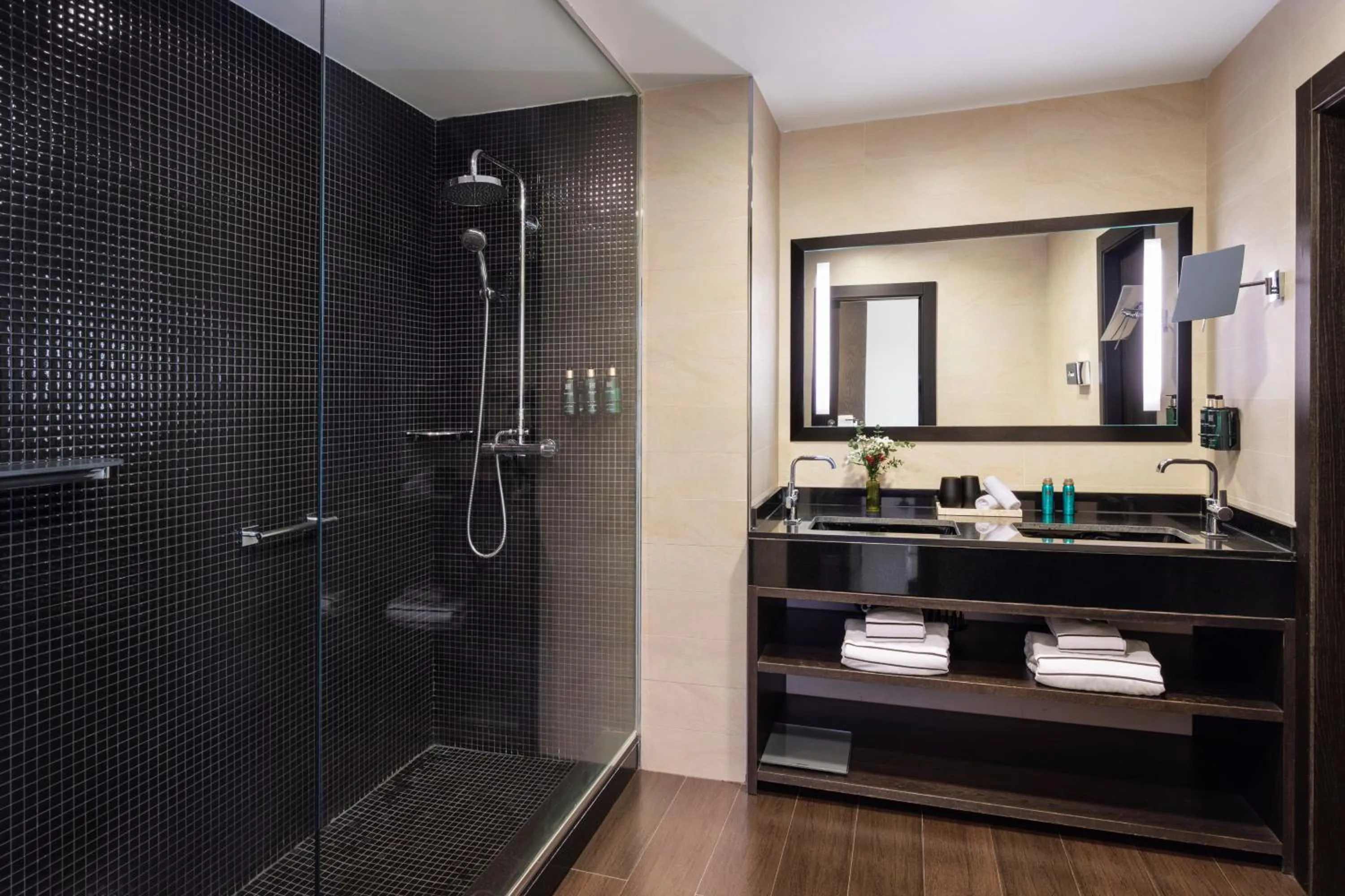 Shower in Meliá Sol y Nieve