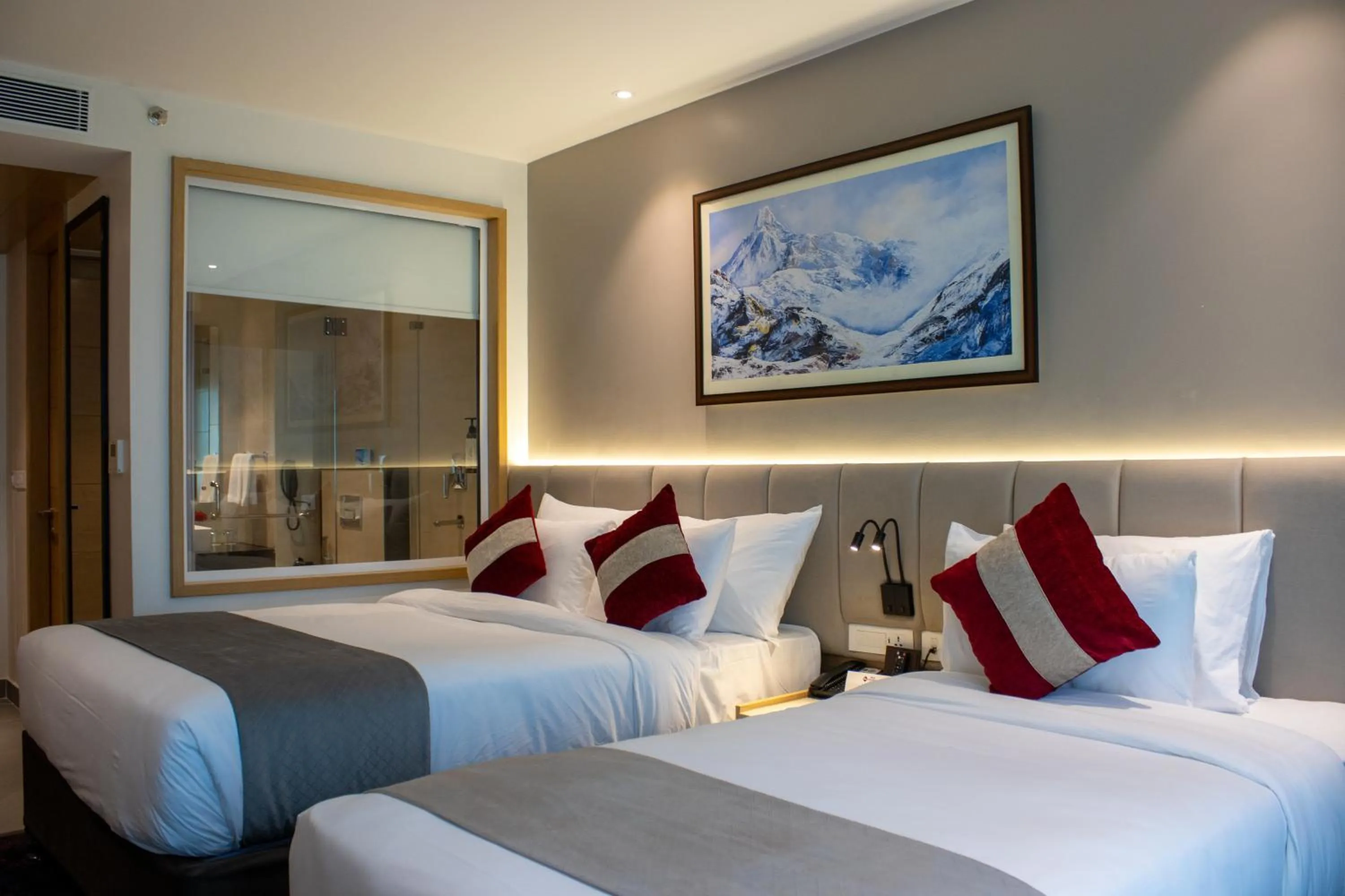 Bed in Best Western Plus Kathmandu Hotel