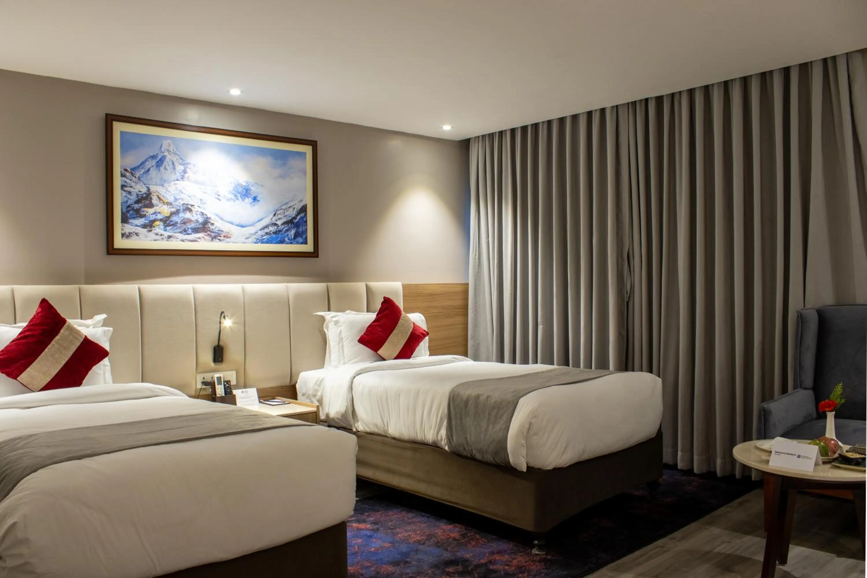 Bed in Best Western Plus Kathmandu Hotel