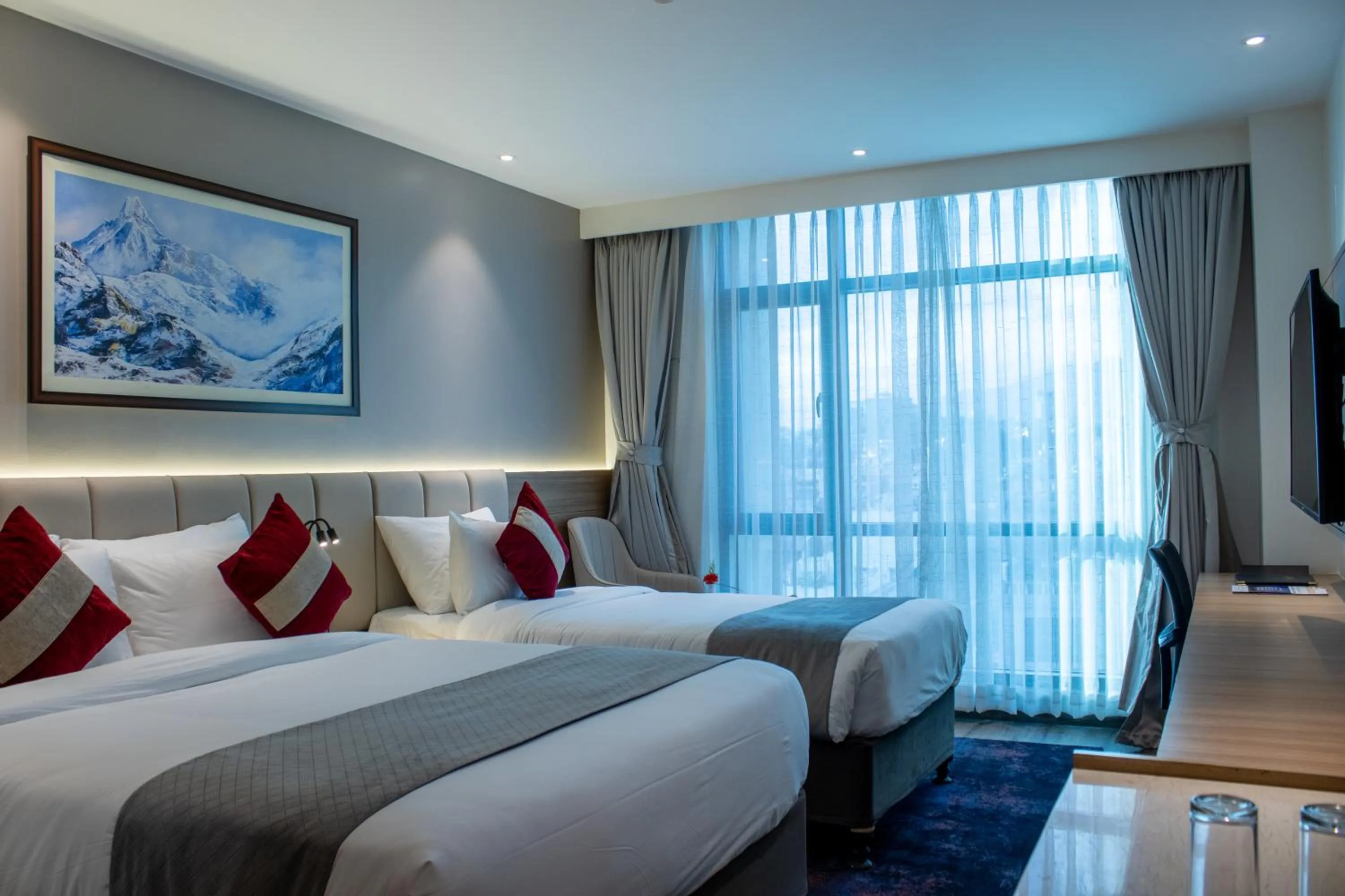 Bed in Best Western Plus Kathmandu Hotel