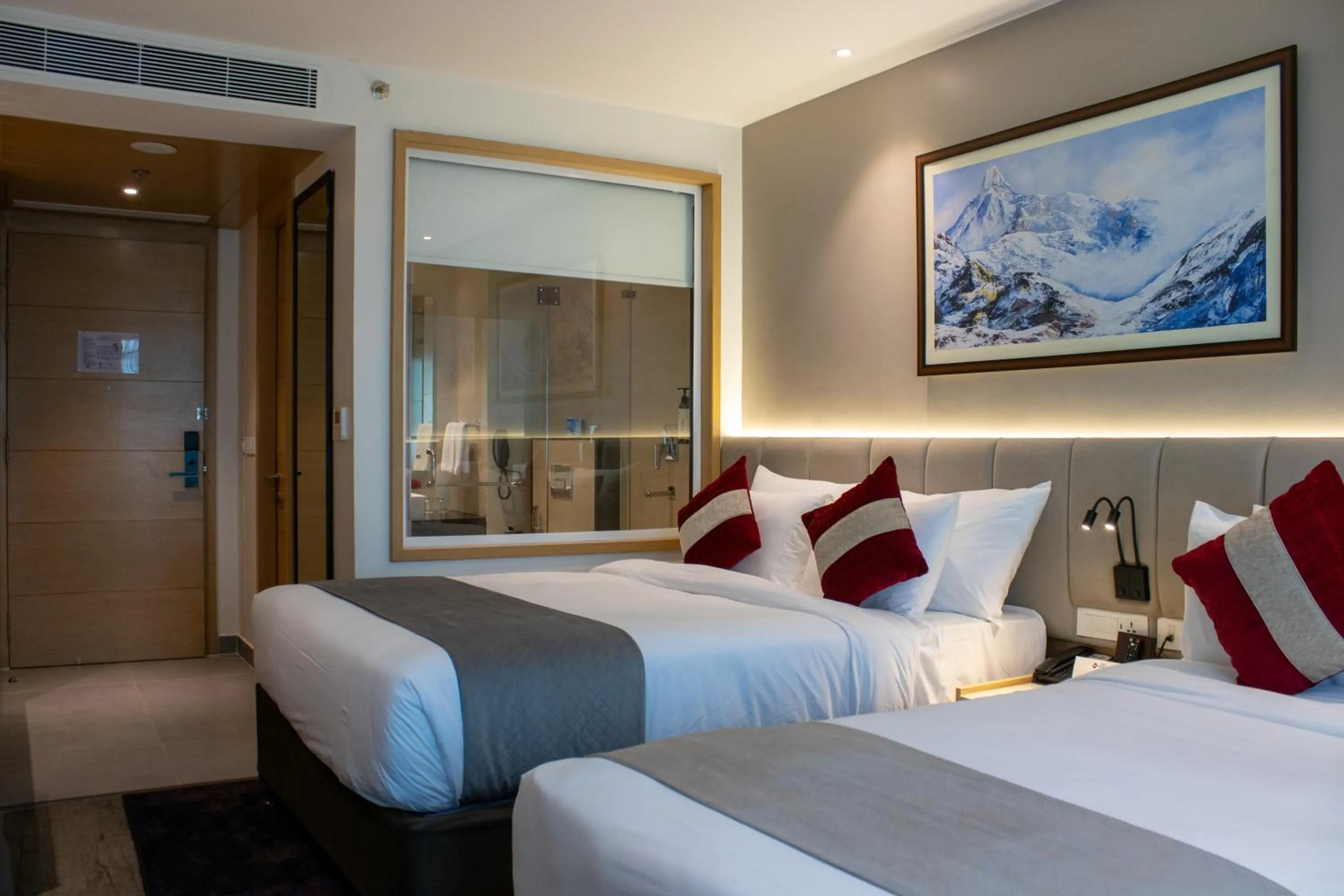 Bed in Best Western Plus Kathmandu Hotel