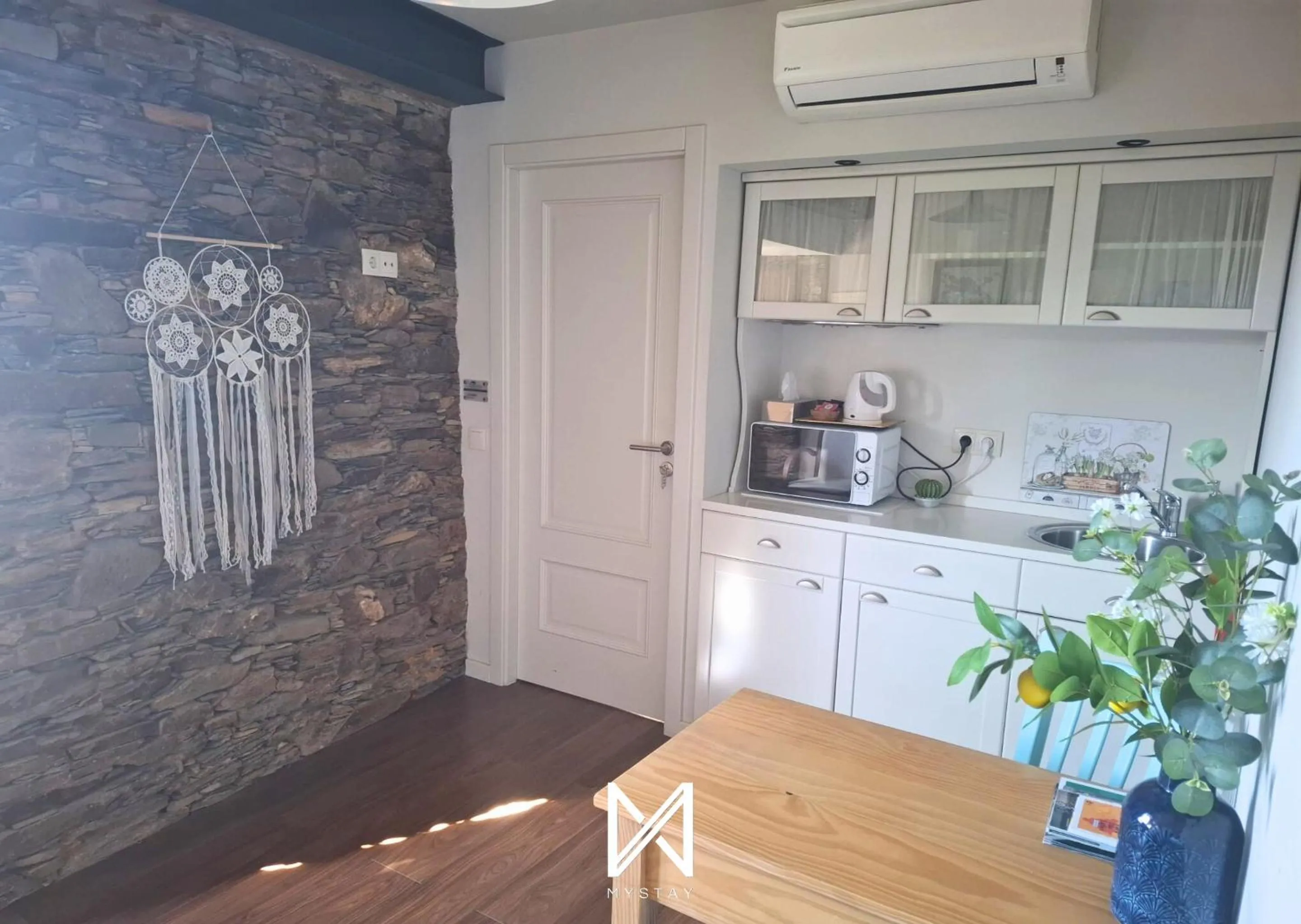 Kitchen or kitchenette in MyStay - Campus Natura