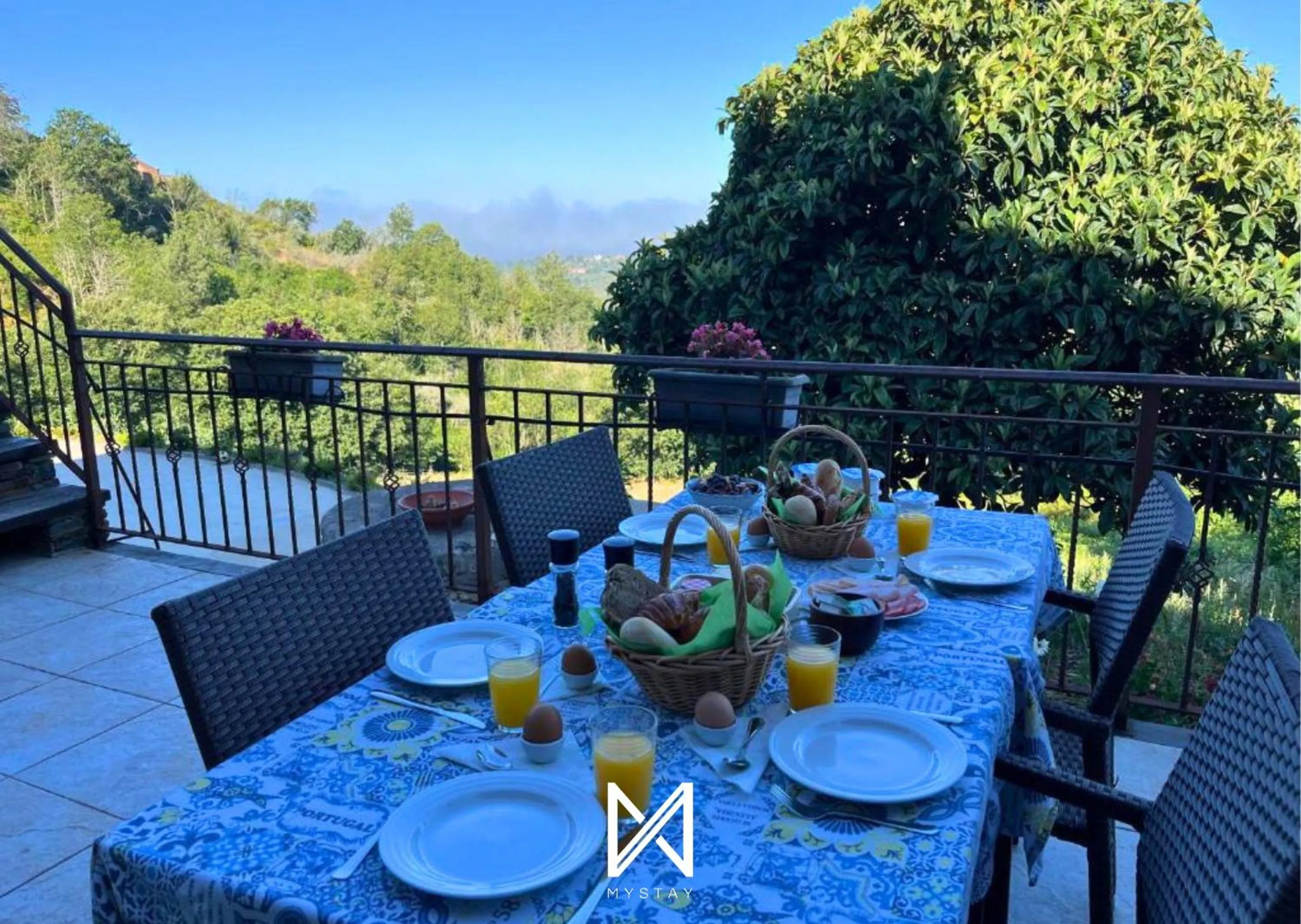 Balcony/Terrace in MyStay - Campus Natura