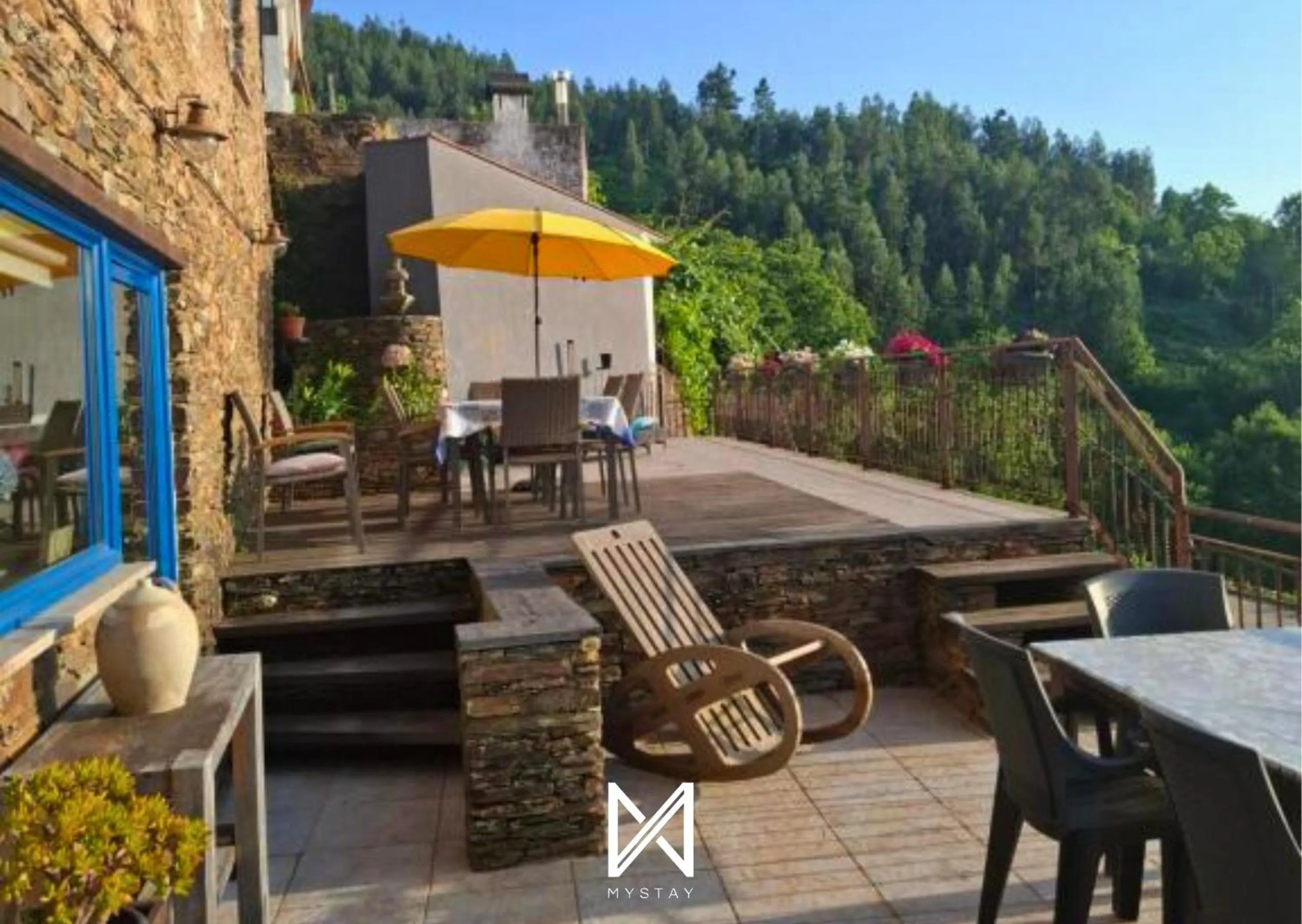 Balcony/Terrace in MyStay - Campus Natura