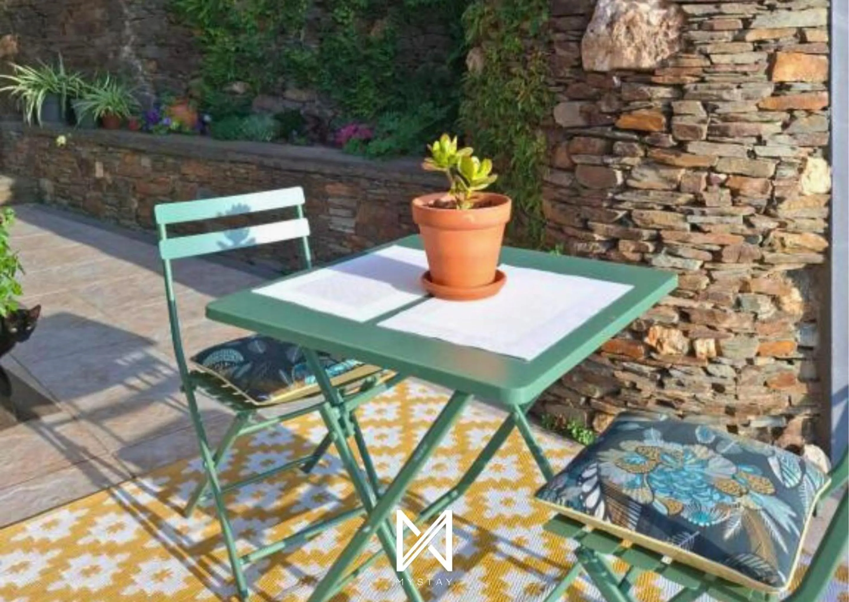 Patio in MyStay - Campus Natura