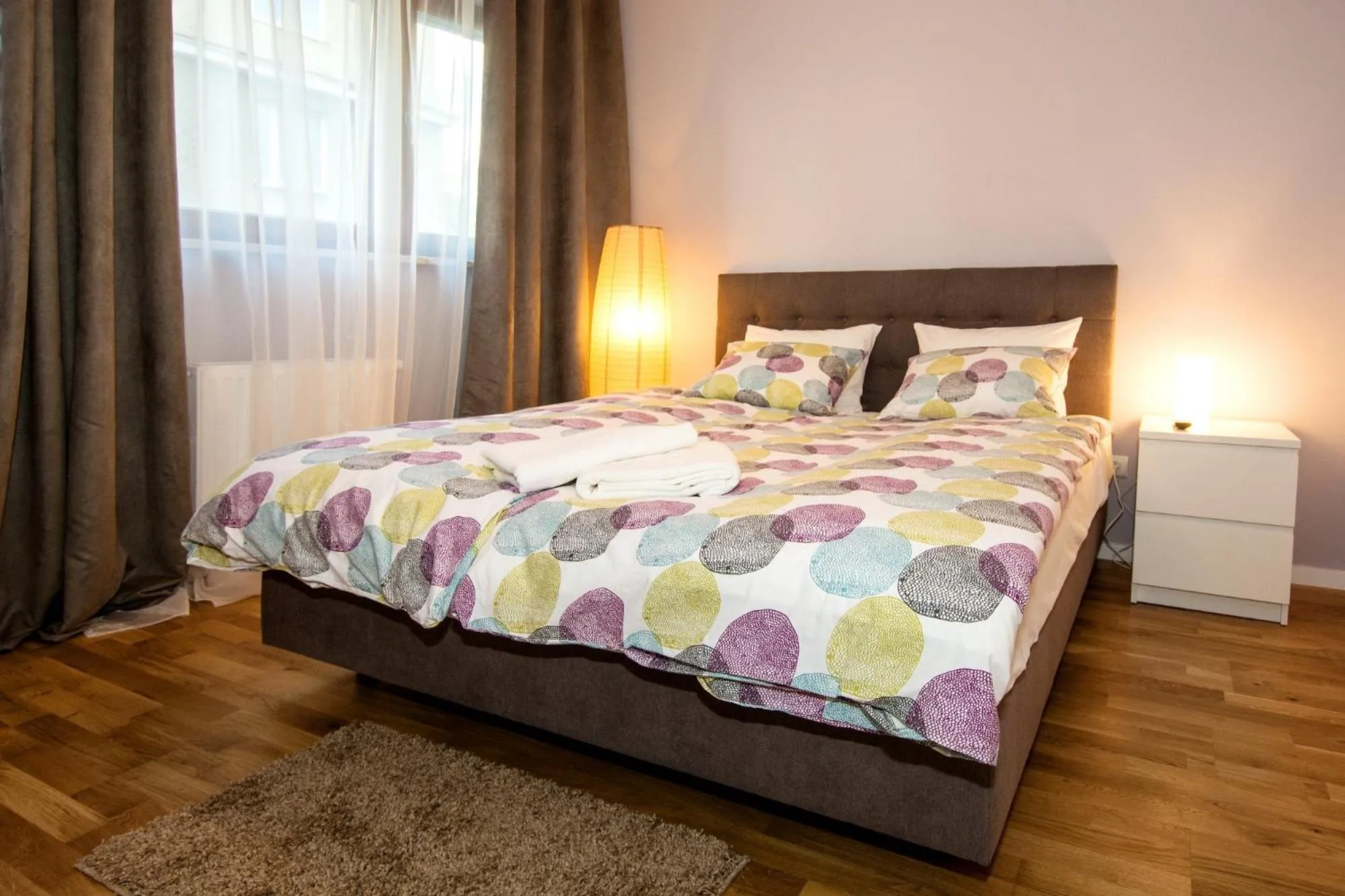 Bed in erApartments Oxygen Residence