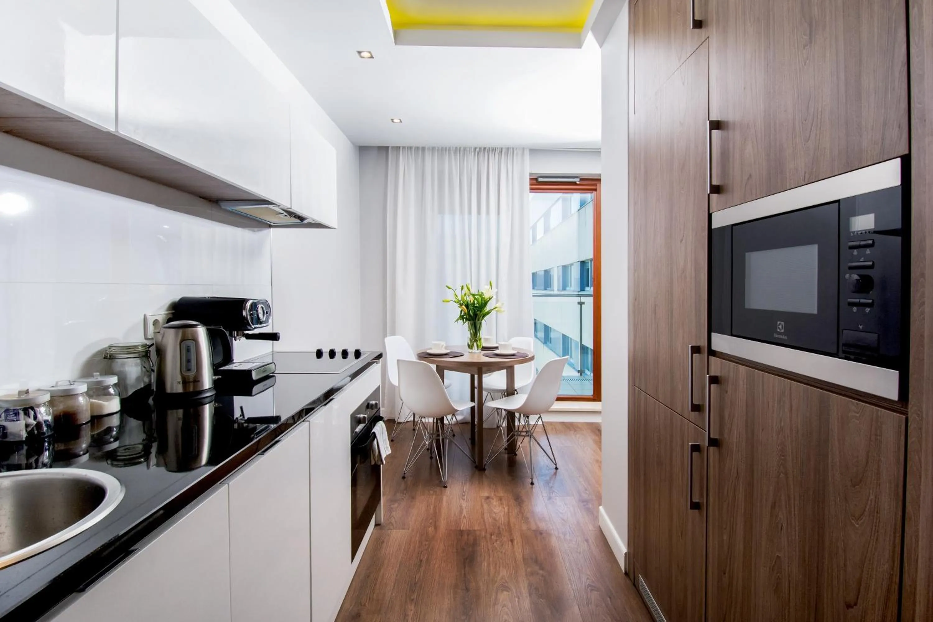 Coffee/tea facilities in erApartments Oxygen Residence