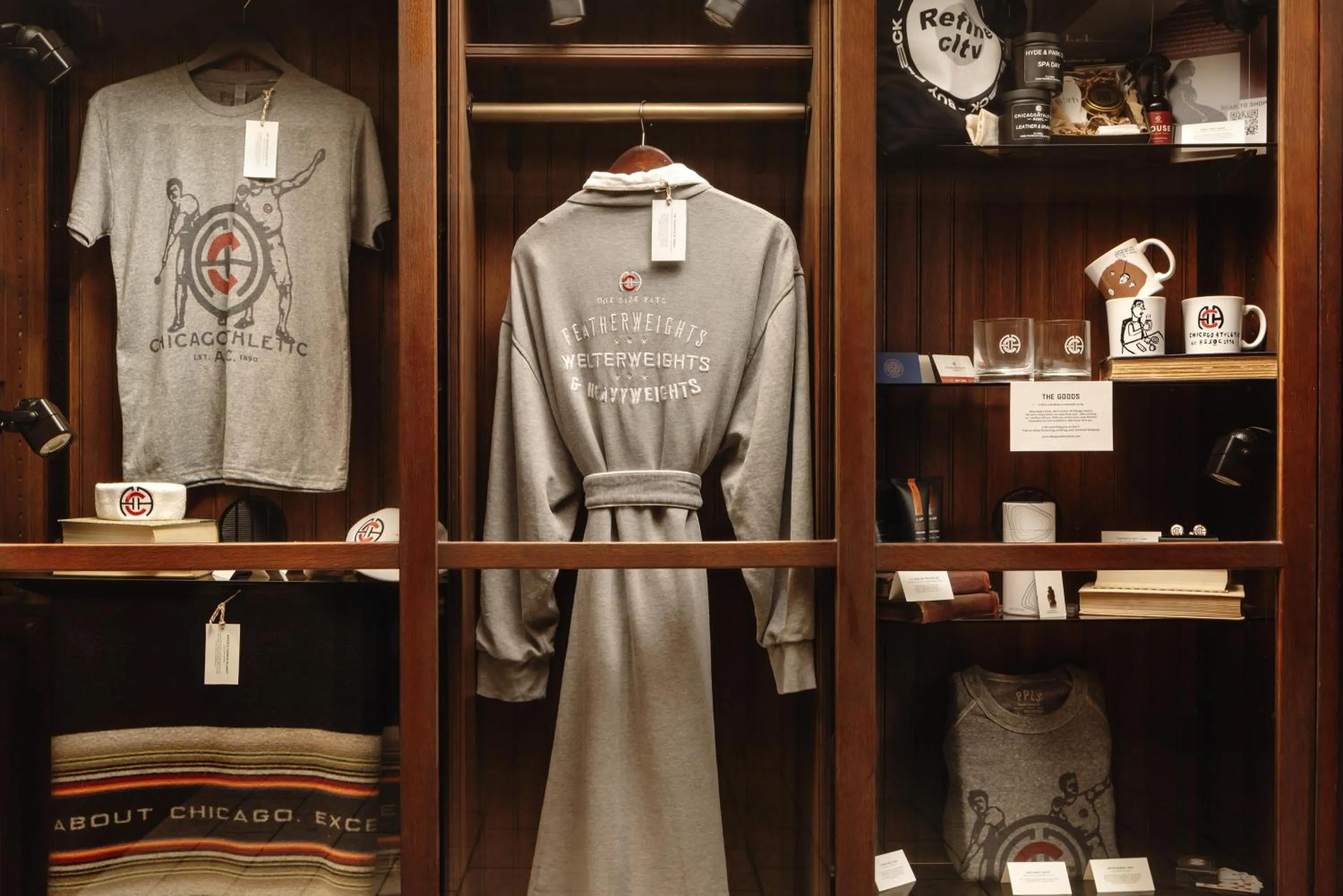 Lobby or reception in Chicago Athletic Association, part of Hyatt