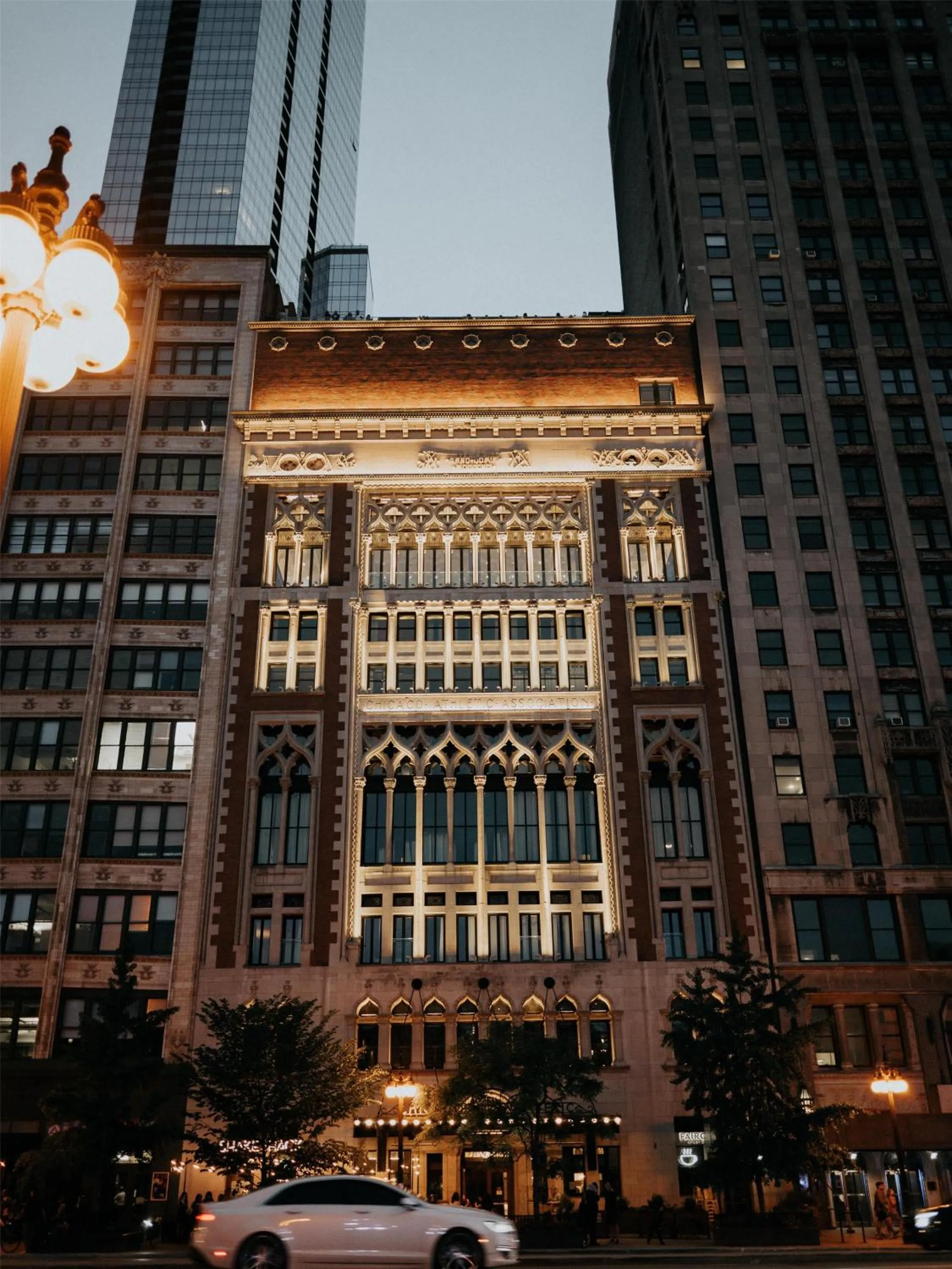 Property building in Chicago Athletic Association, part of Hyatt