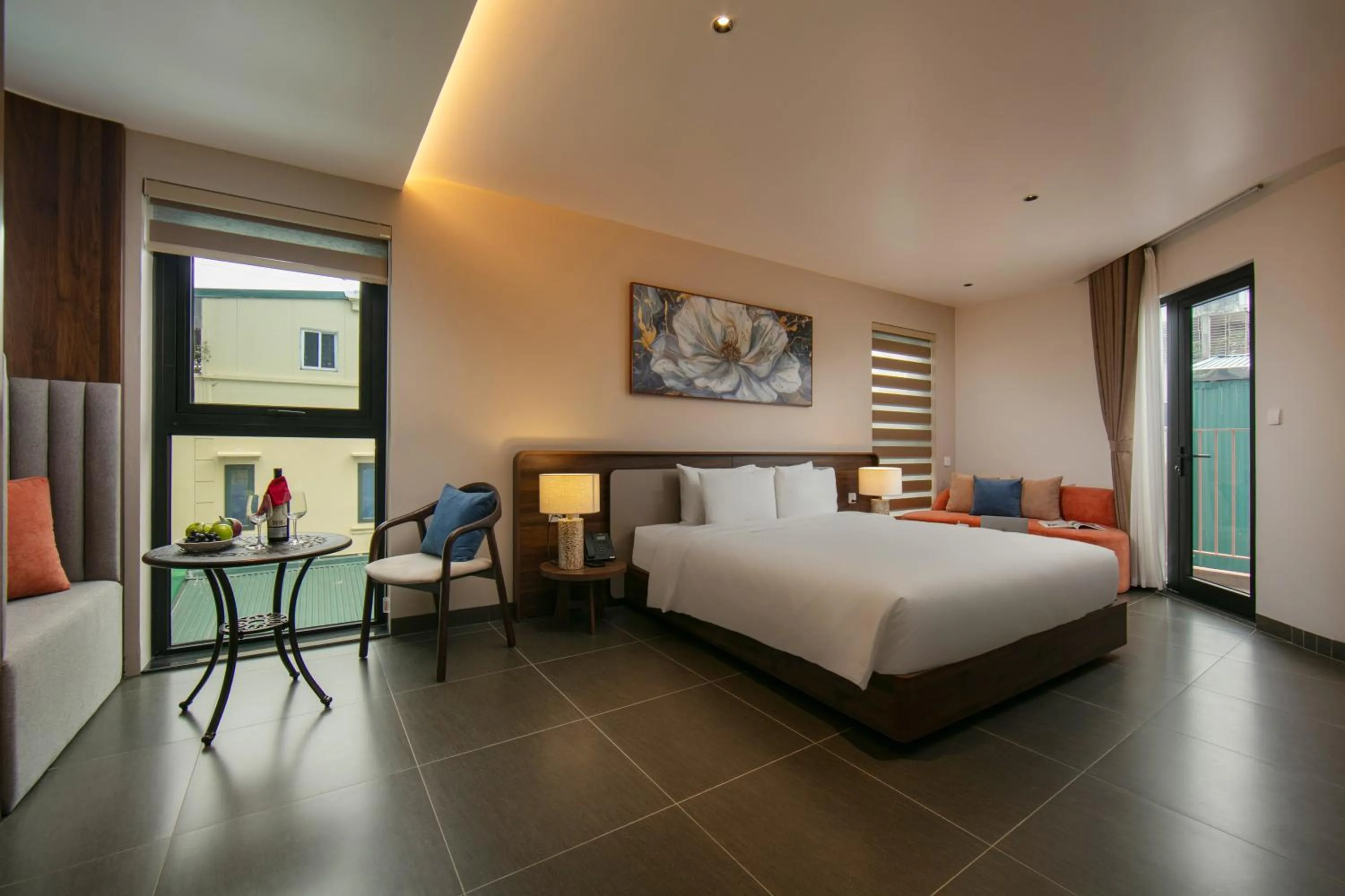 Bed in Hanoi Riverview Boutique Hotel & Apartment