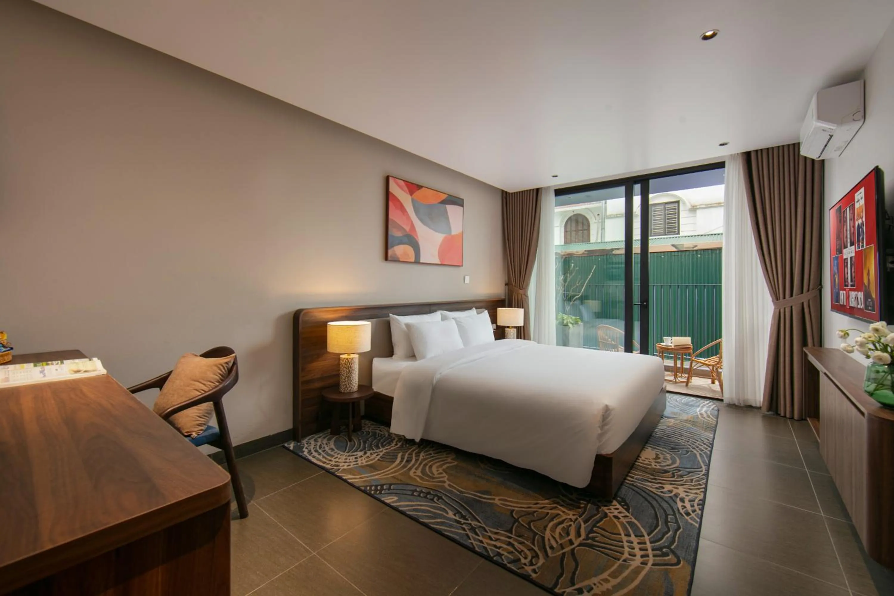 Bed in Hanoi Riverview Boutique Hotel & Apartment