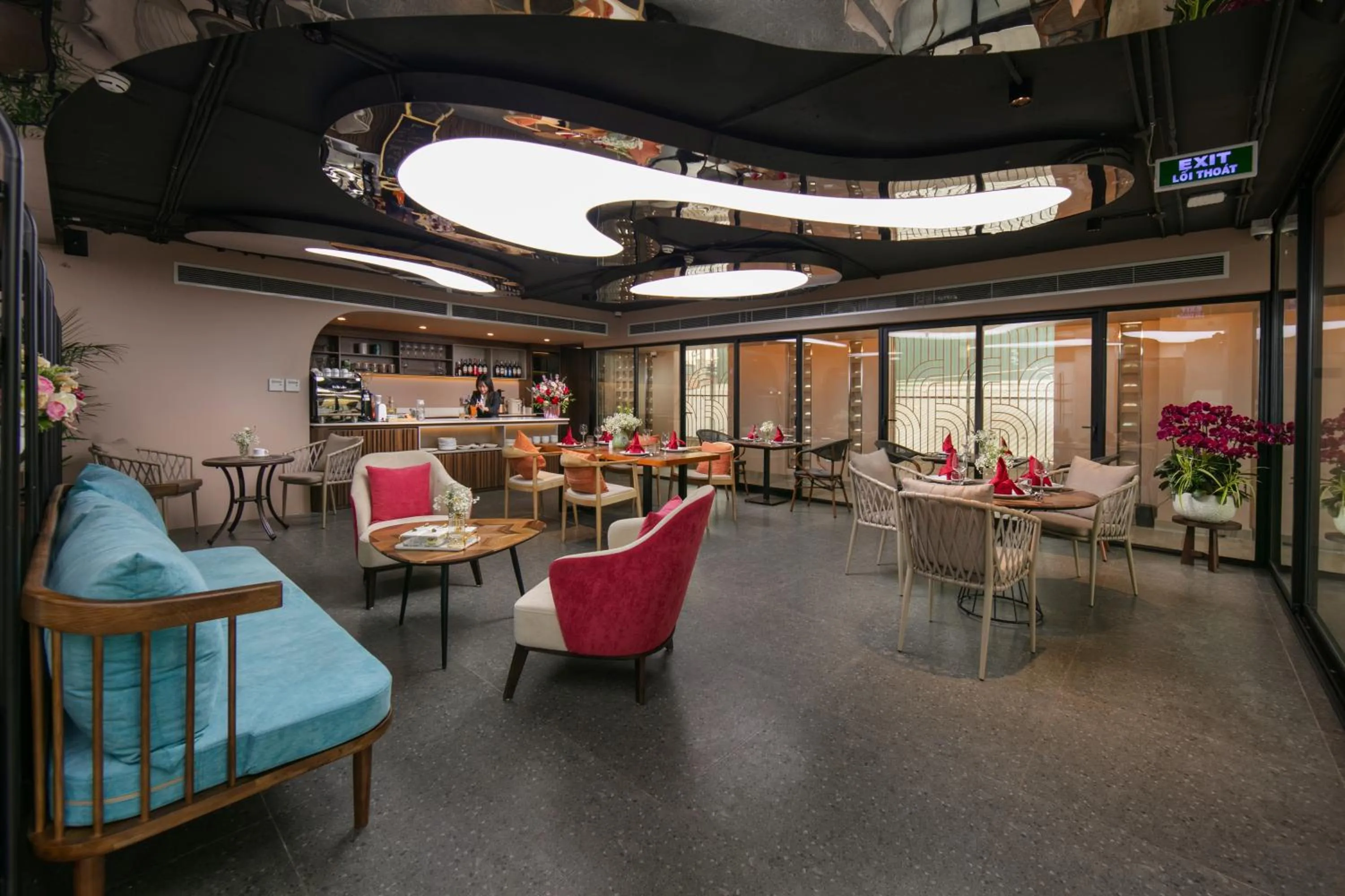 Restaurant/places to eat in Hanoi Riverview Boutique Hotel & Apartment