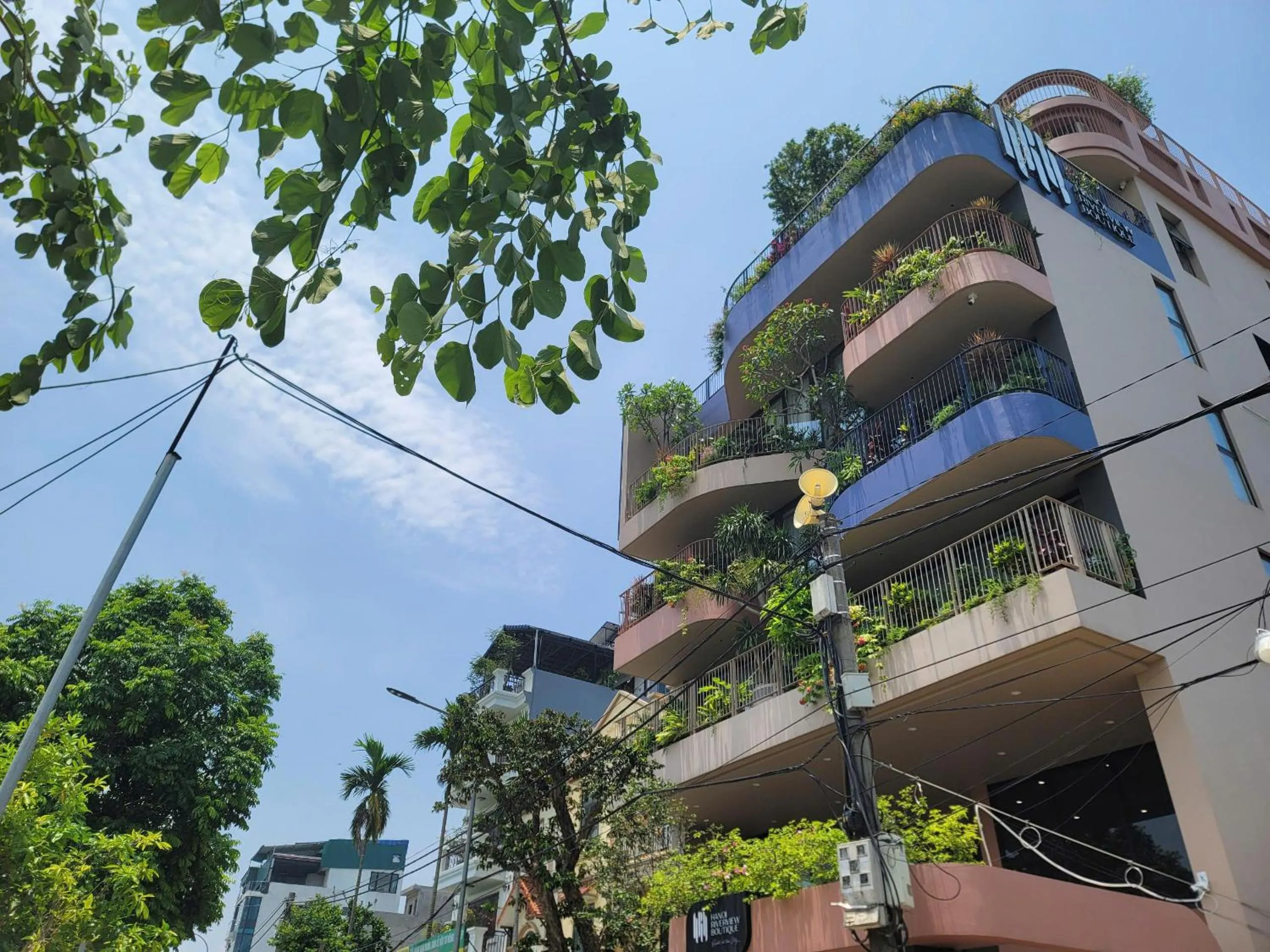 Property building in Hanoi Riverview Boutique Hotel & Apartment