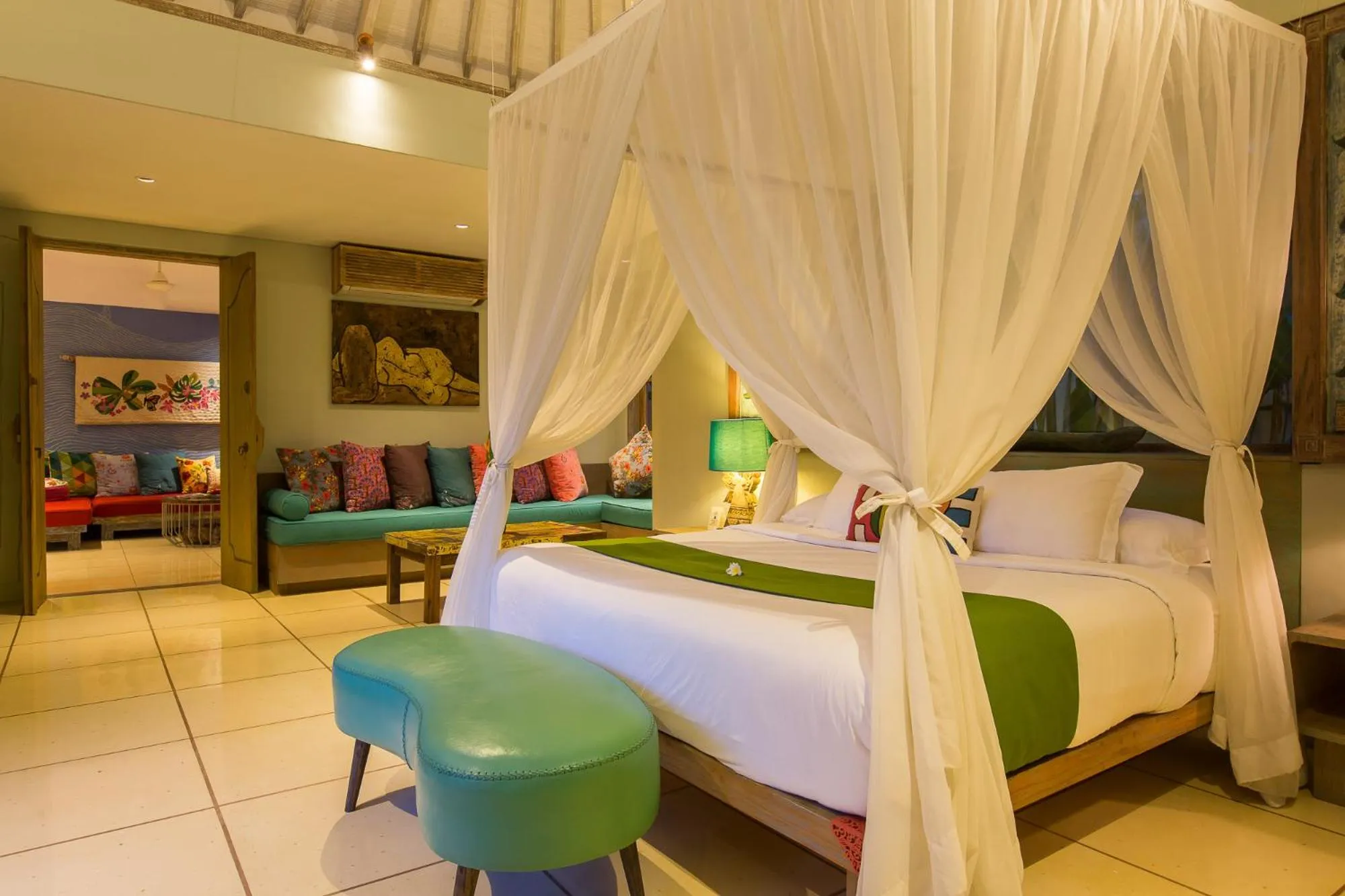 Bedroom, Bed in Villa Sky Li by Nagisa Bali