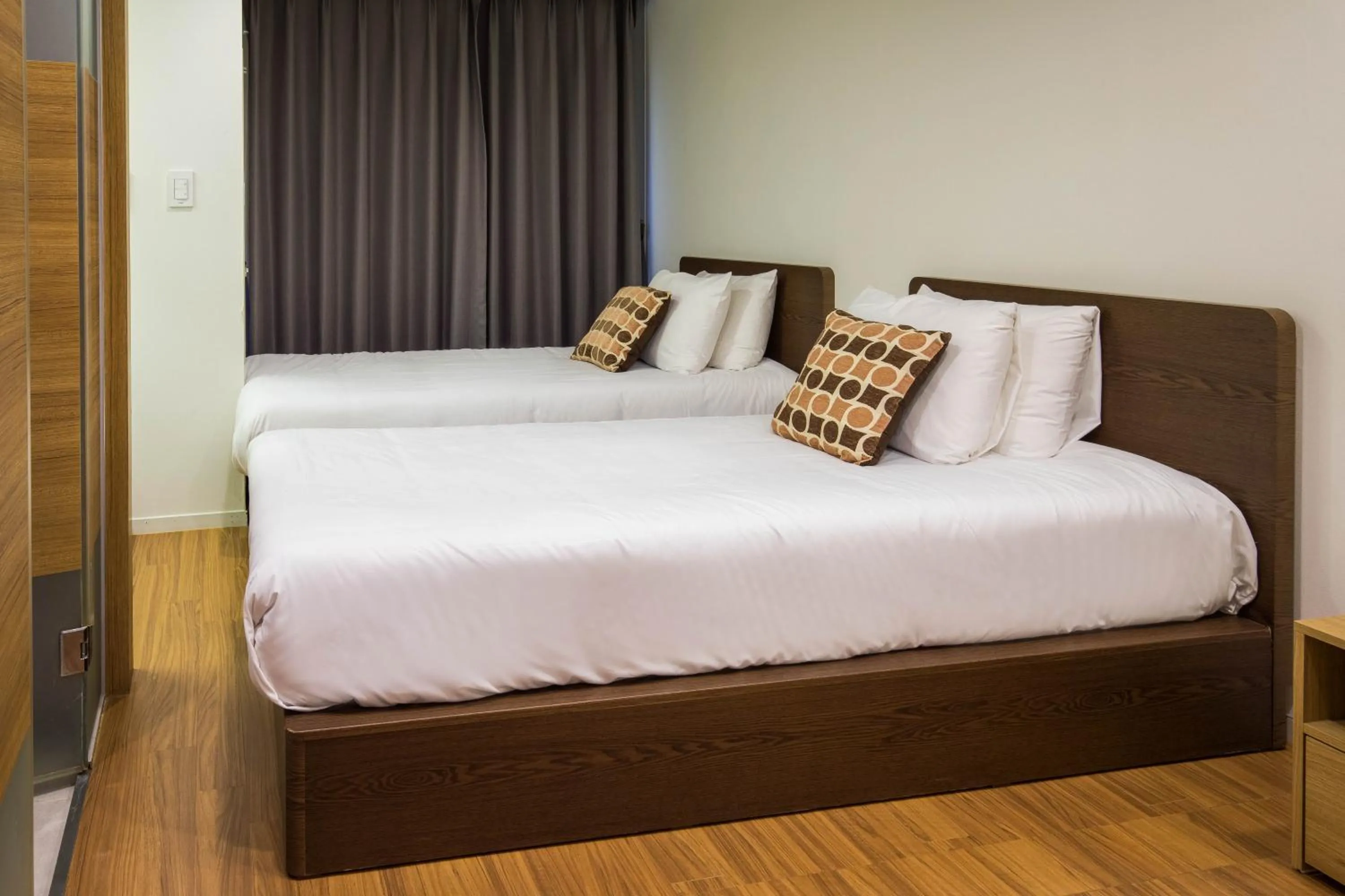 Bed in Vistacay Hotel Worldcup