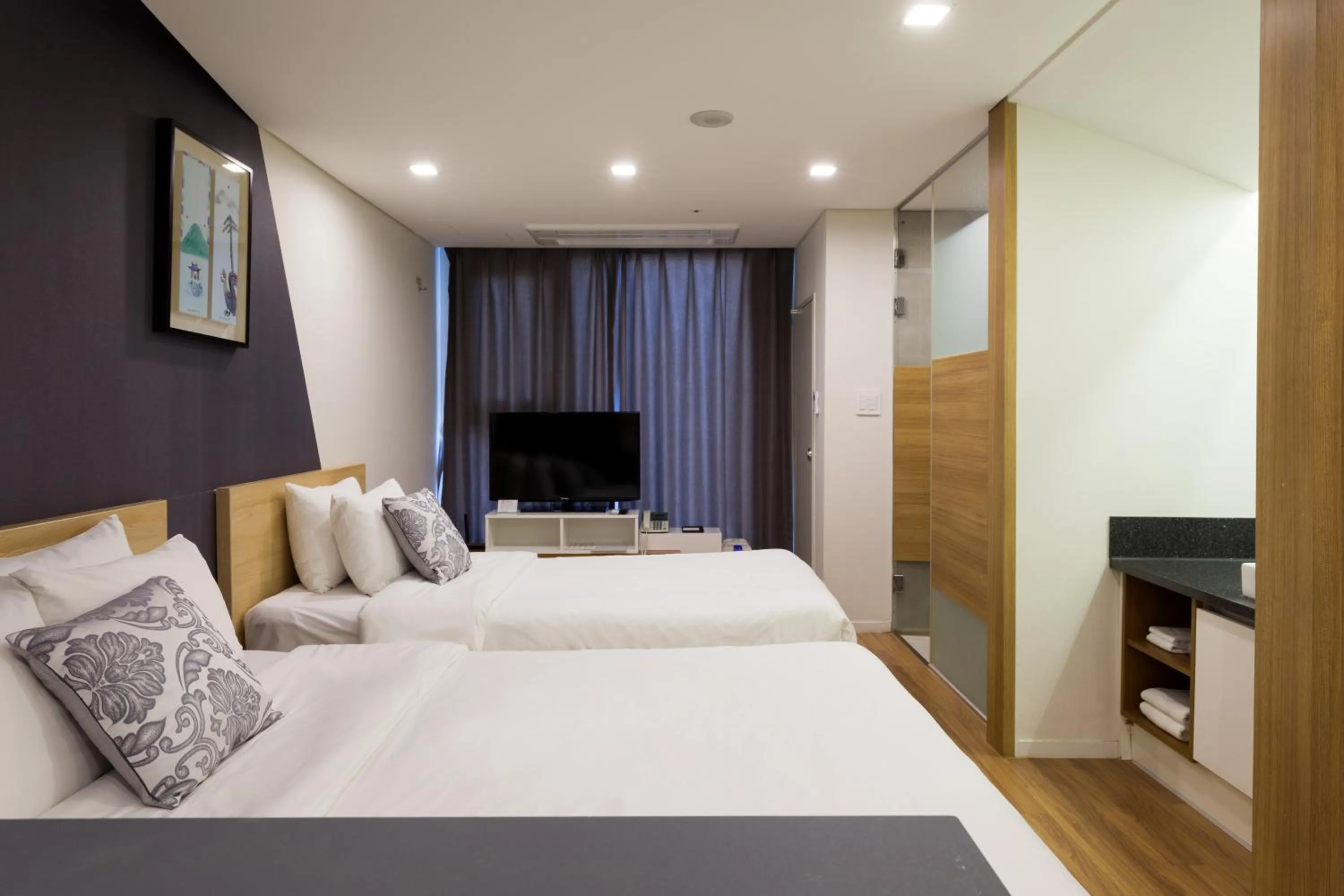 Bed in Vistacay Hotel Worldcup