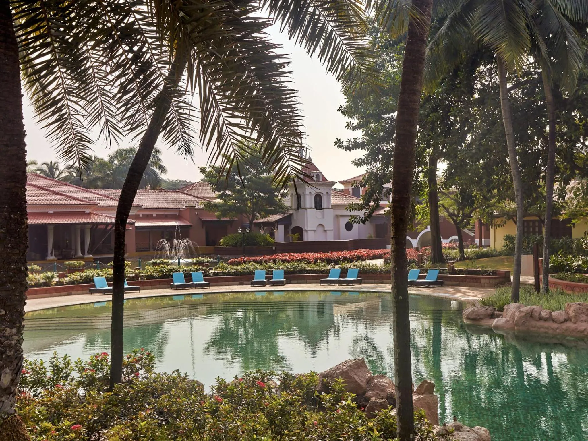 Pool view in ITC Grand Goa, a Luxury Collection Resort & Spa, Goa