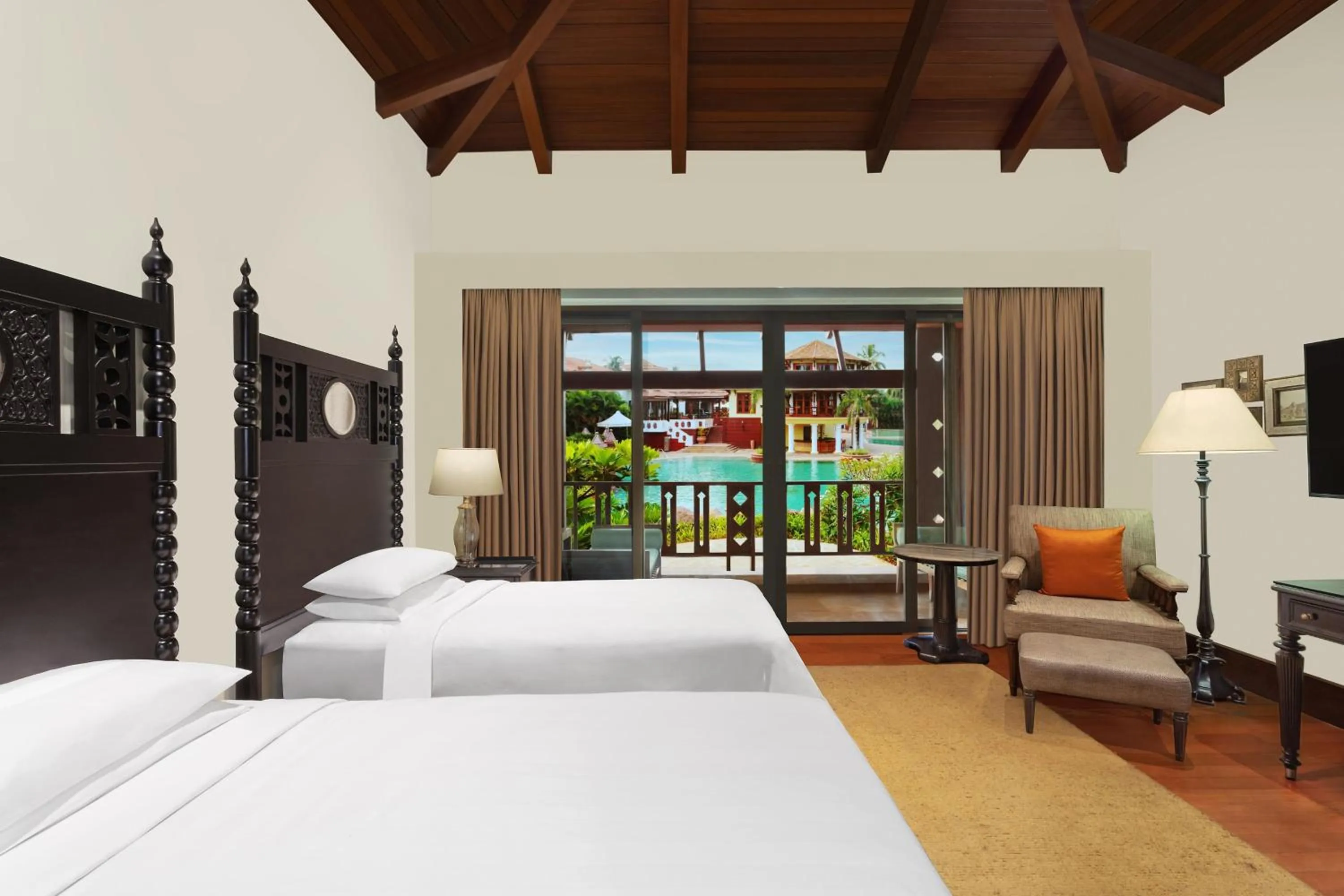Bedroom, Bed in ITC Grand Goa, a Luxury Collection Resort & Spa, Goa
