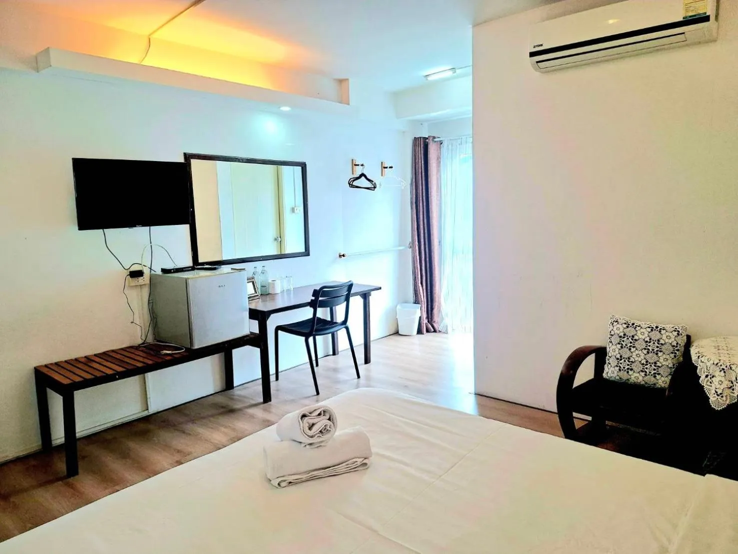 TV and multimedia, Bed in Hotel De Ratt