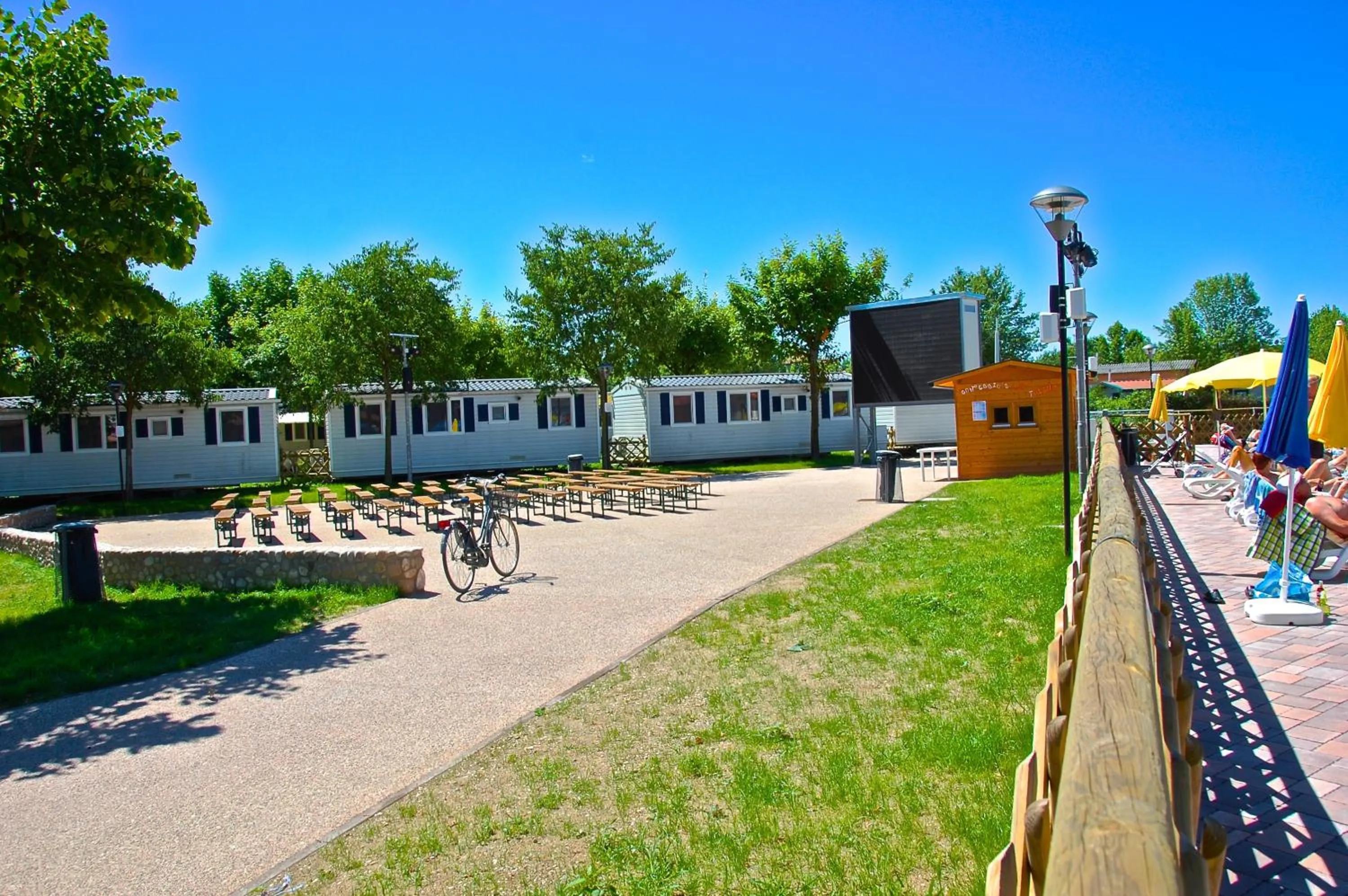 Patio in Campeggio del Garda