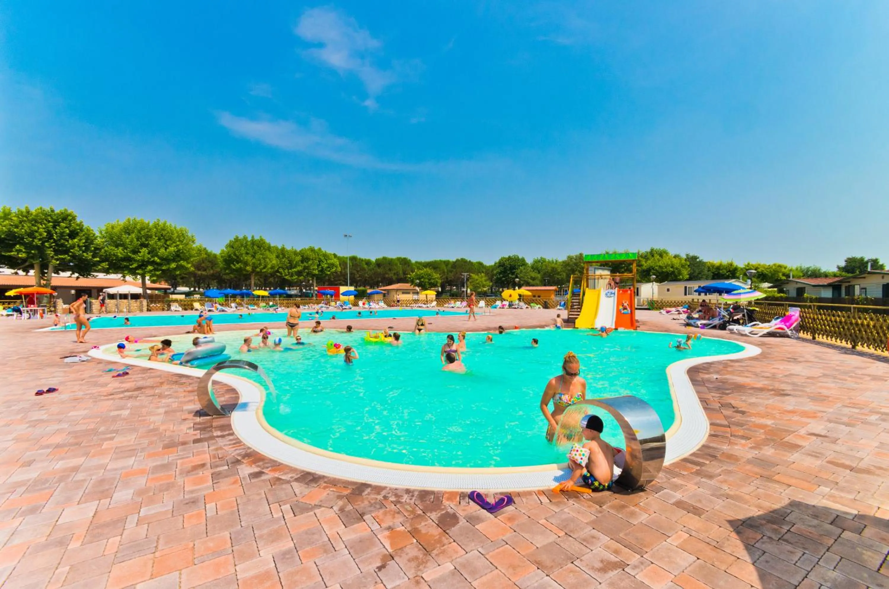 Swimming pool in Campeggio del Garda