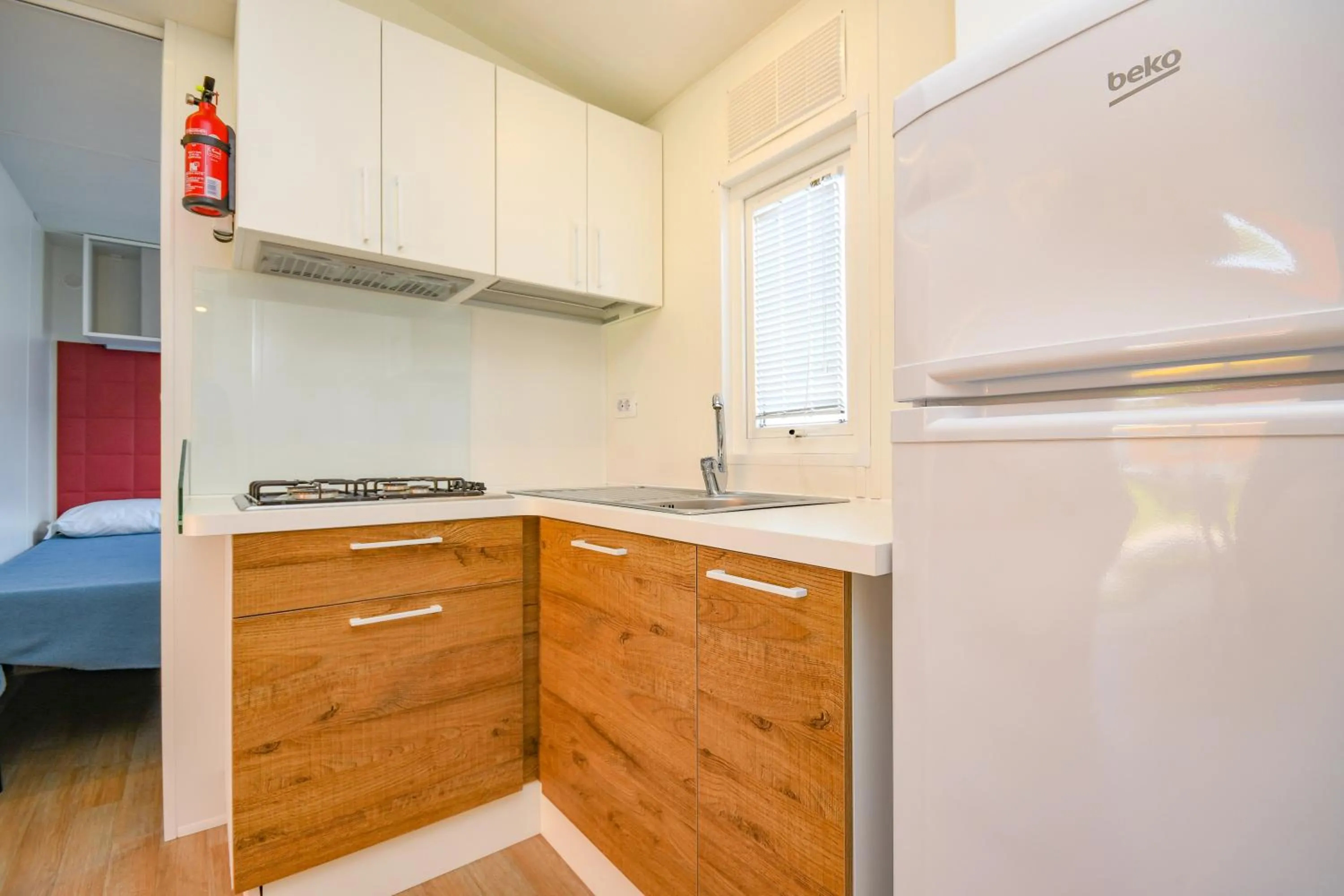 Kitchen or kitchenette in Campeggio del Garda