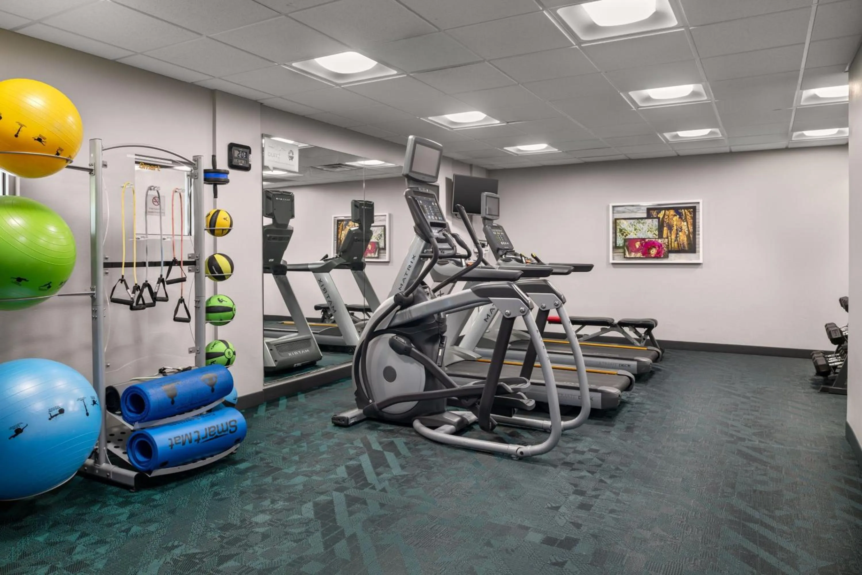 Fitness centre/facilities in TownePlace Suites by Marriott Salt Lake City-West Valley