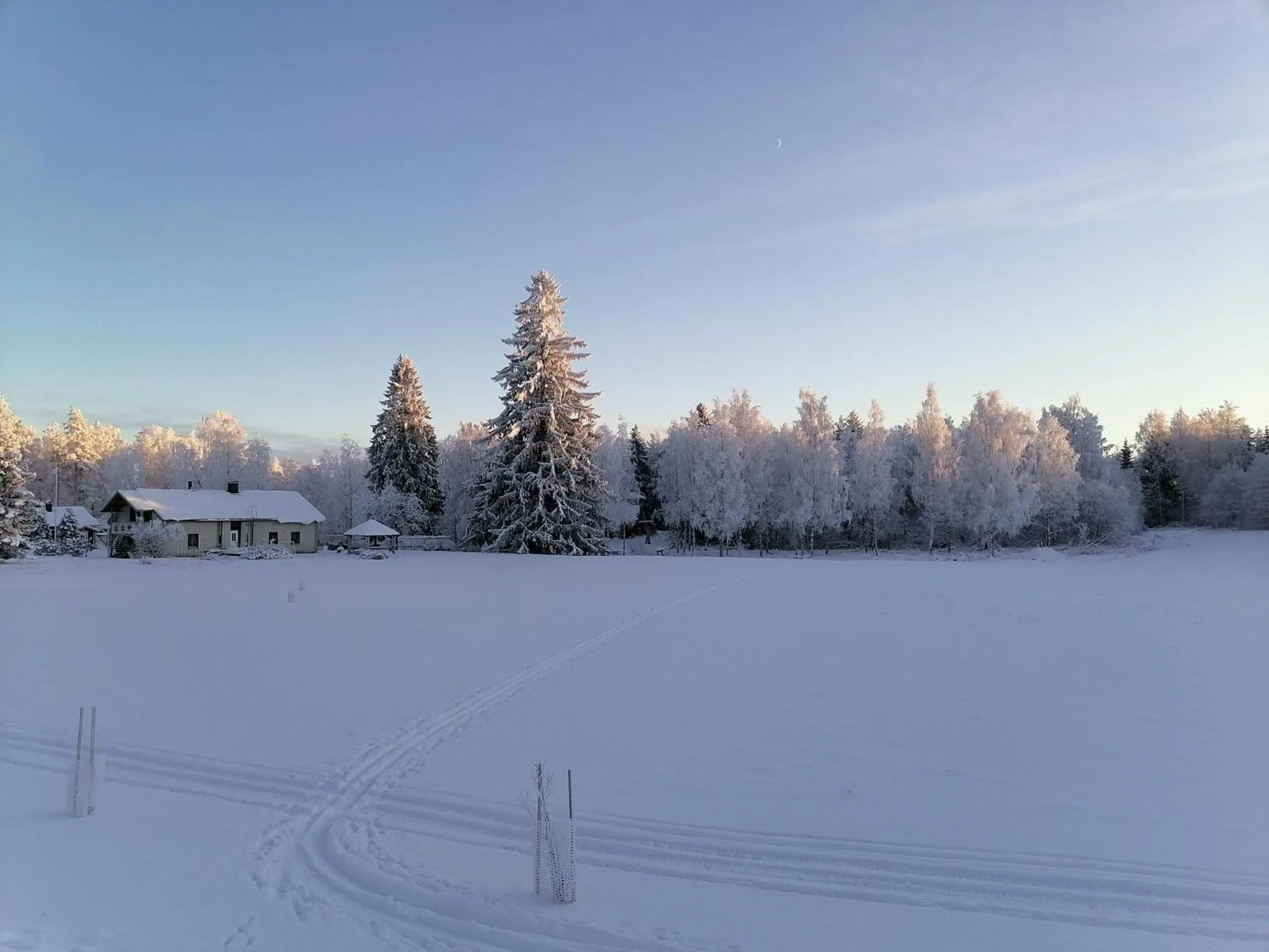 Natural landscape in Hostel Mansikka