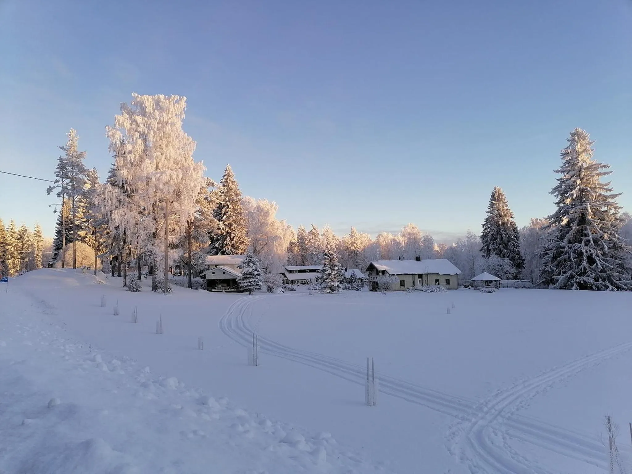 Natural landscape in Hostel Mansikka