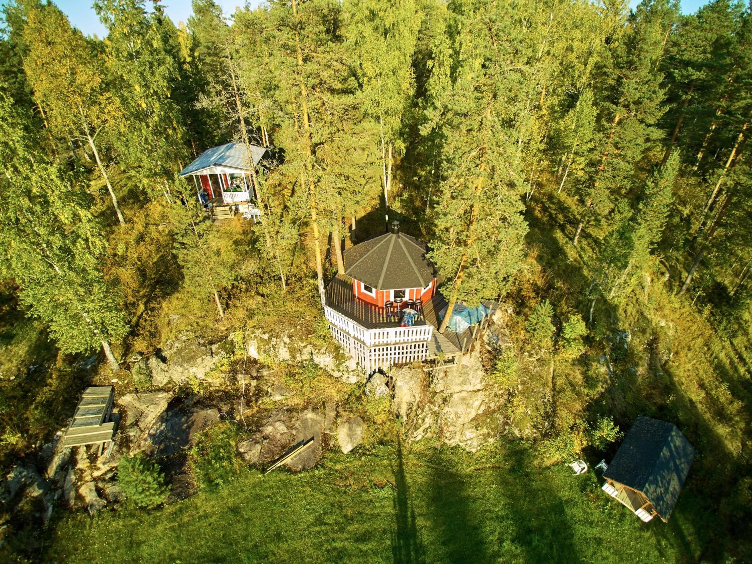 Bird's eye view in Hostel Mansikka