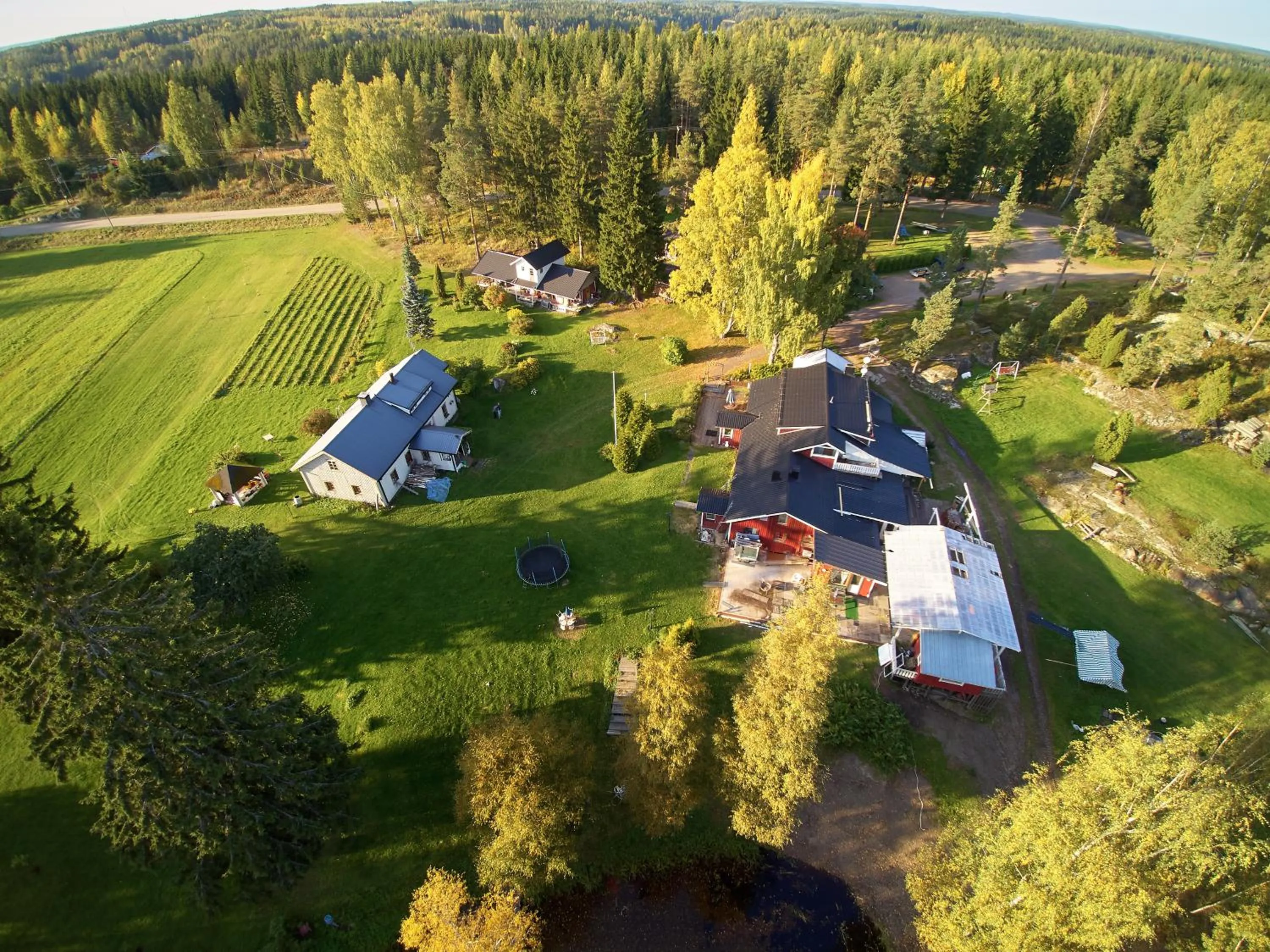 Bird's eye view in Hostel Mansikka