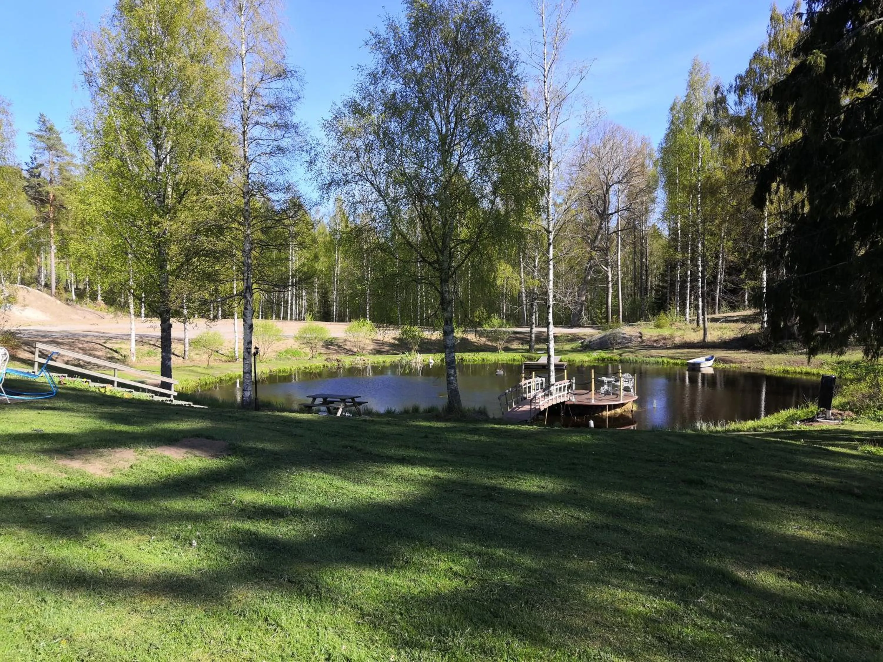 Garden in Hostel Mansikka