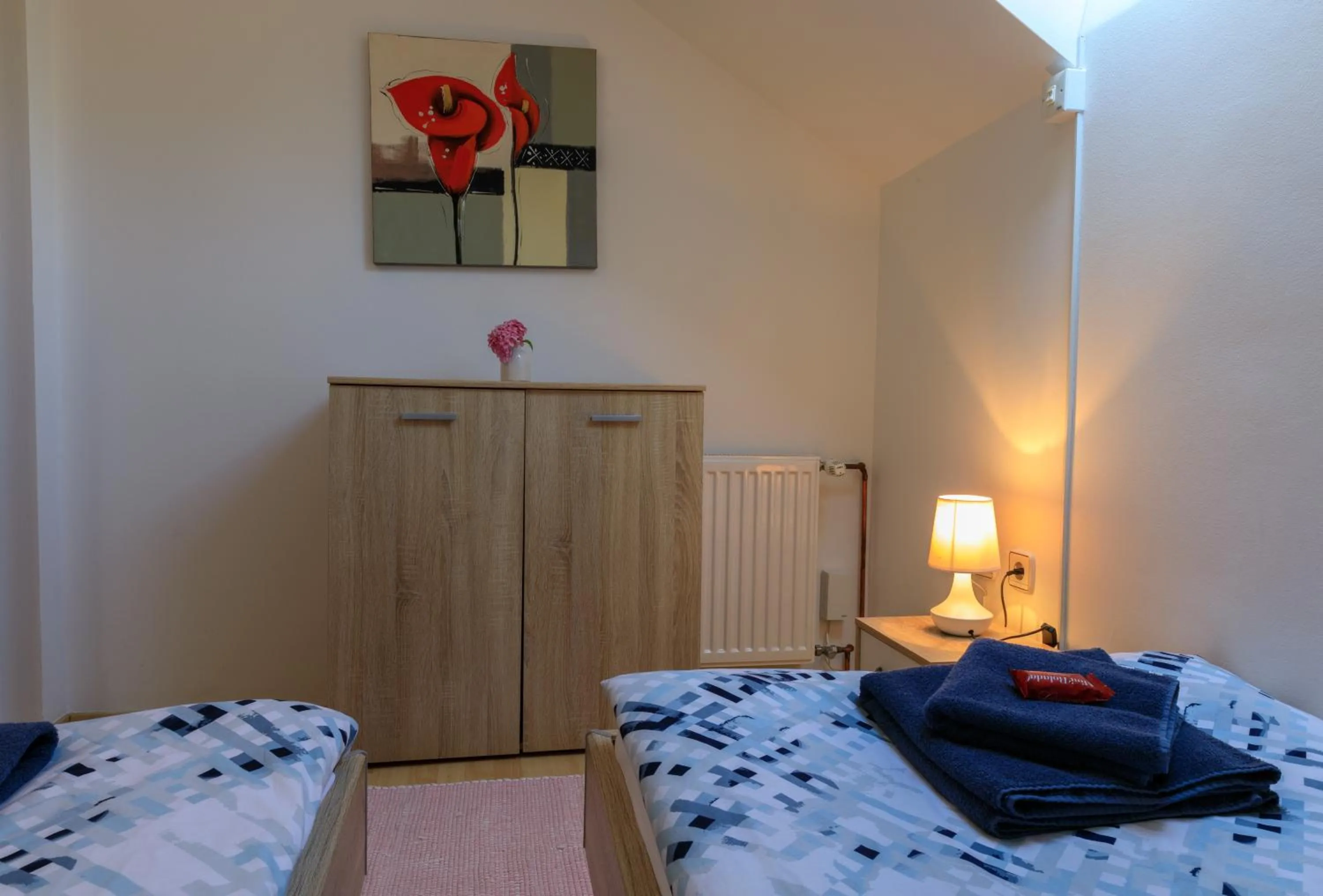 Bed in Apartment Nuška