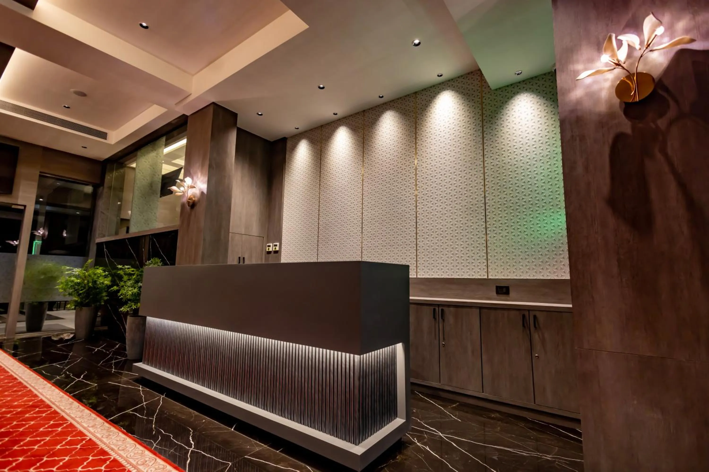 Lobby or reception in Hotel Hillberry