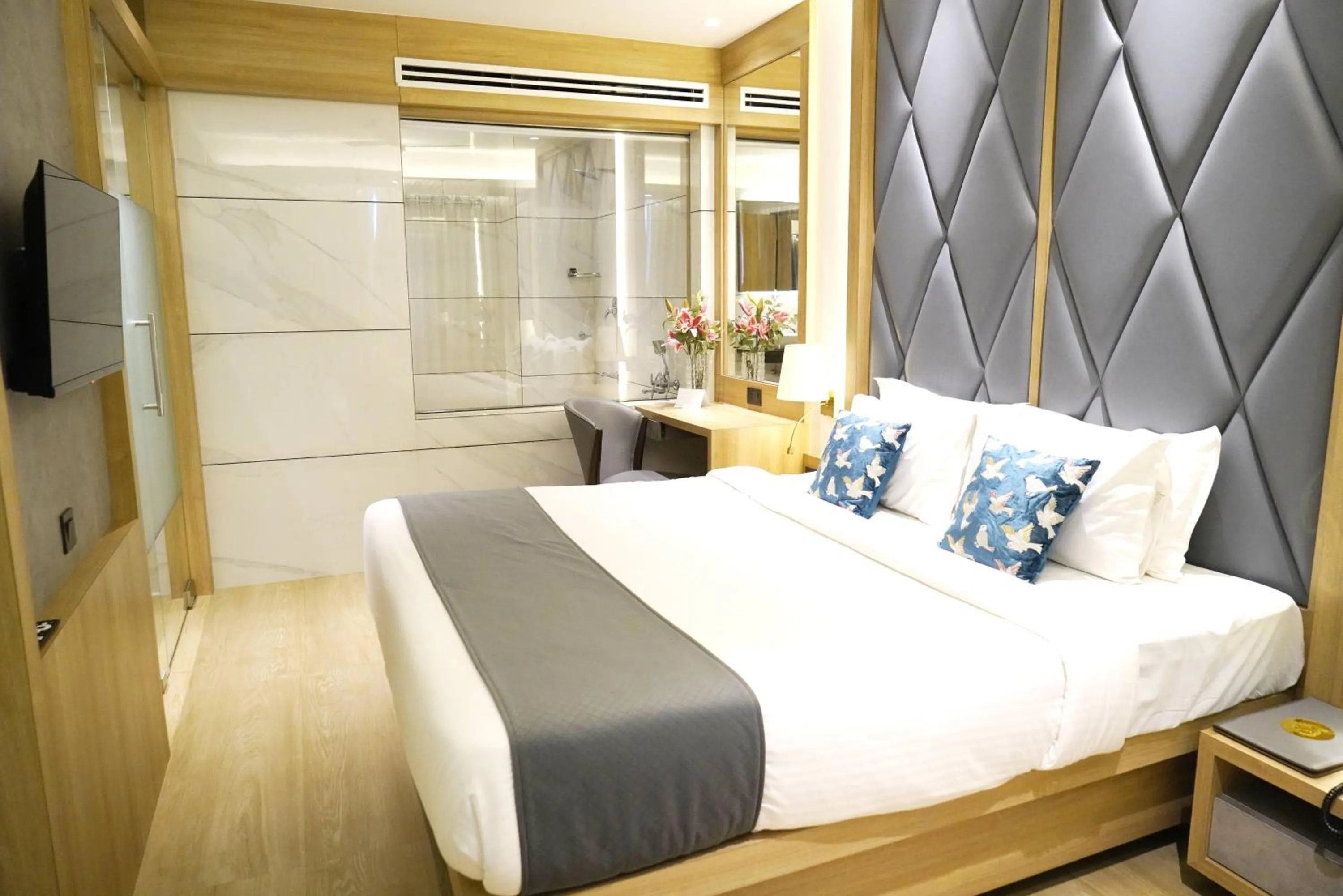 Bedroom, Bed in Hotel Hillberry