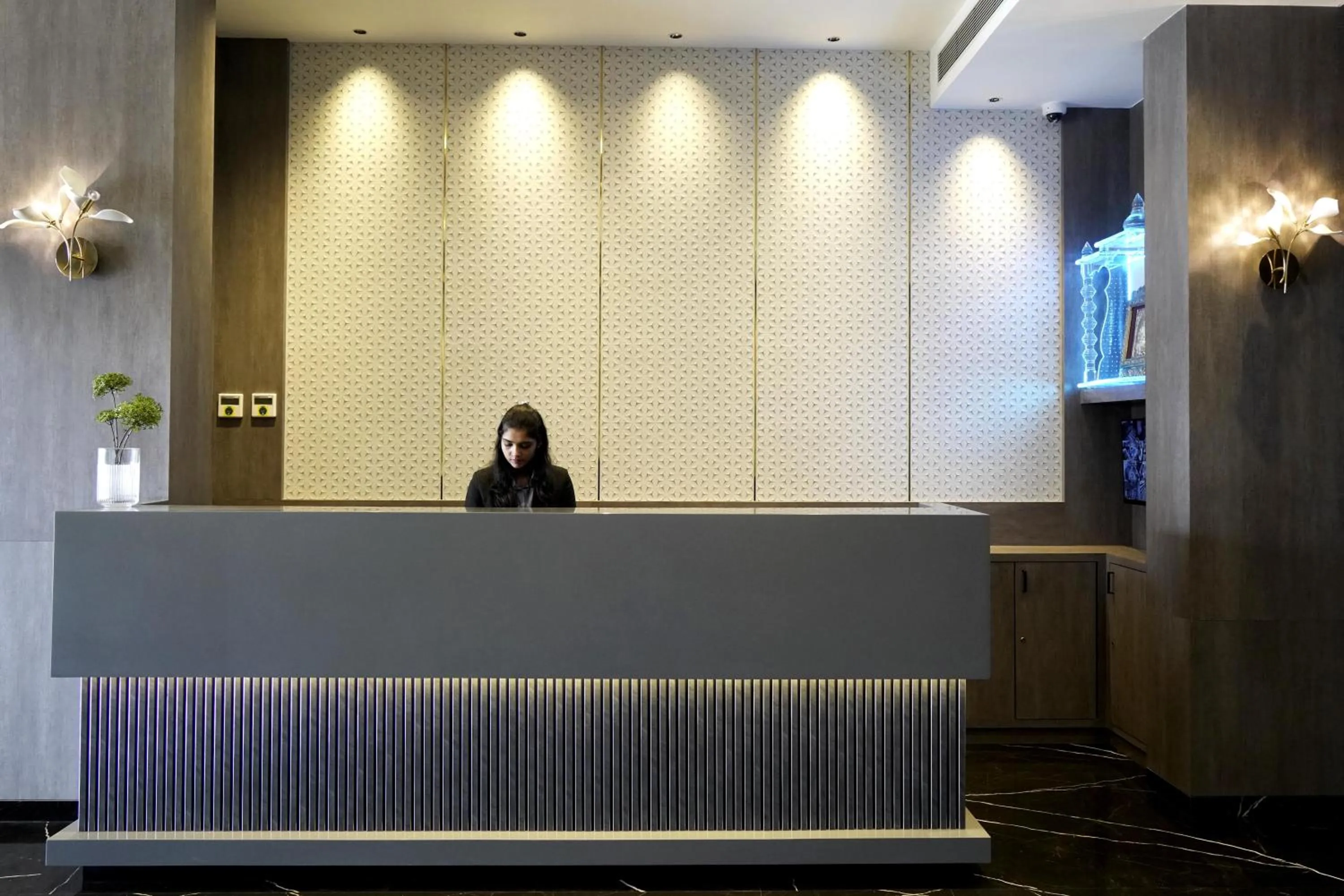 Lobby or reception in Hotel Hillberry