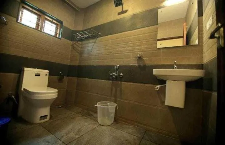 Bathroom in White Portico