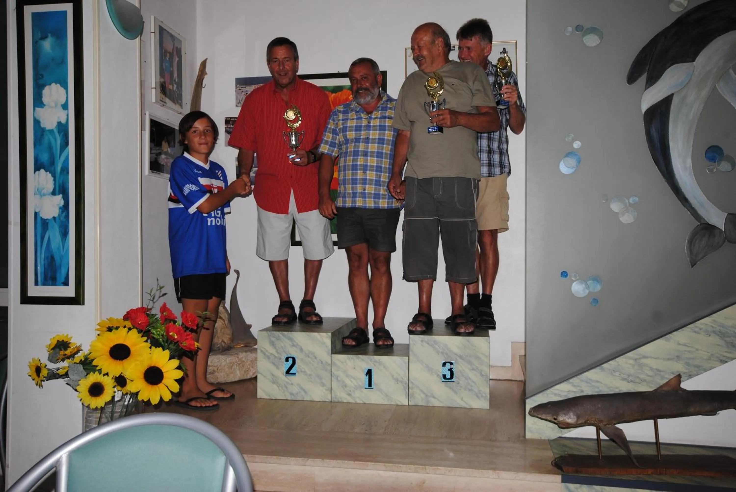 Fishing in Hotel Pacific