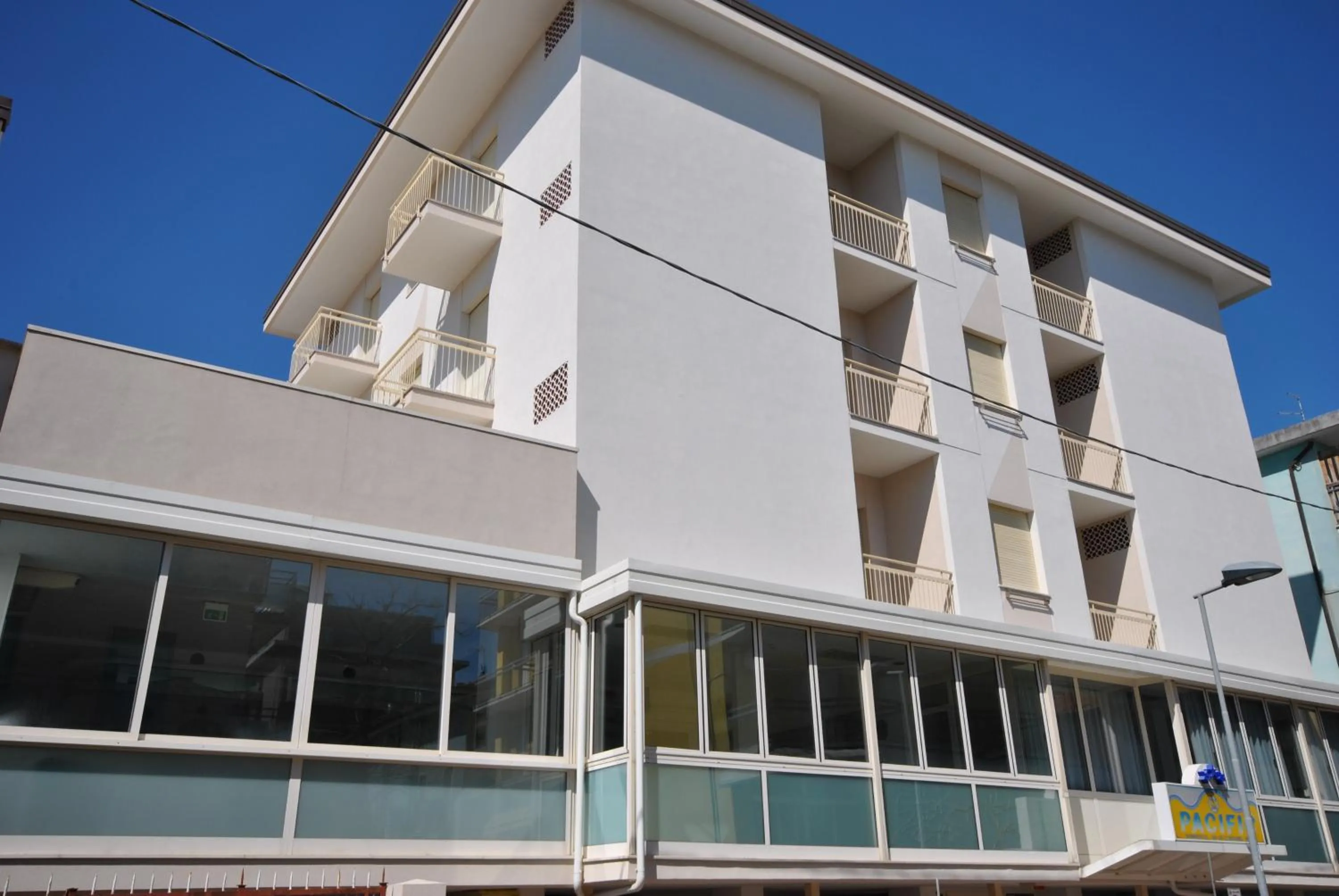 Property building in Hotel Pacific