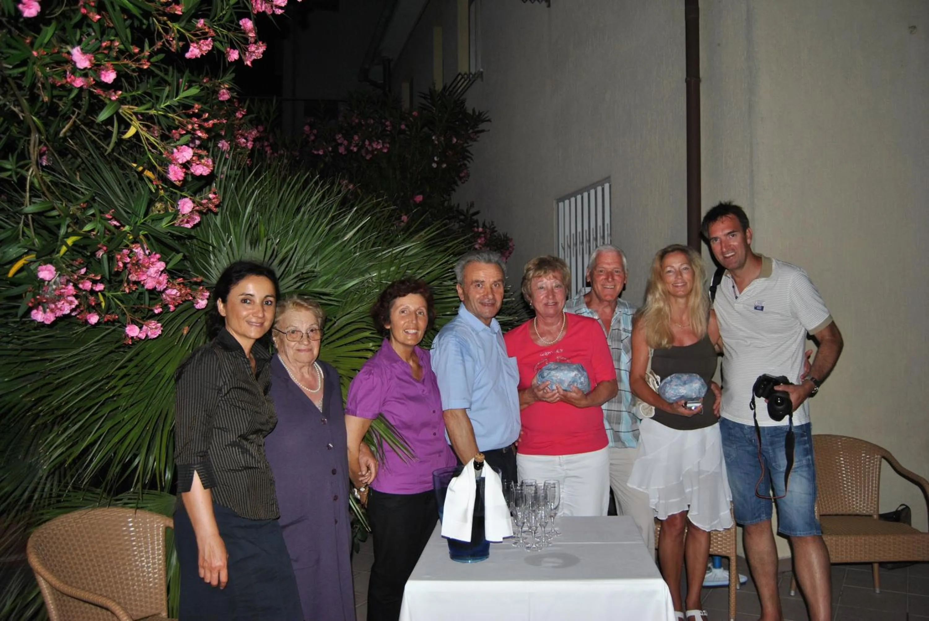 group of guests in Hotel Pacific