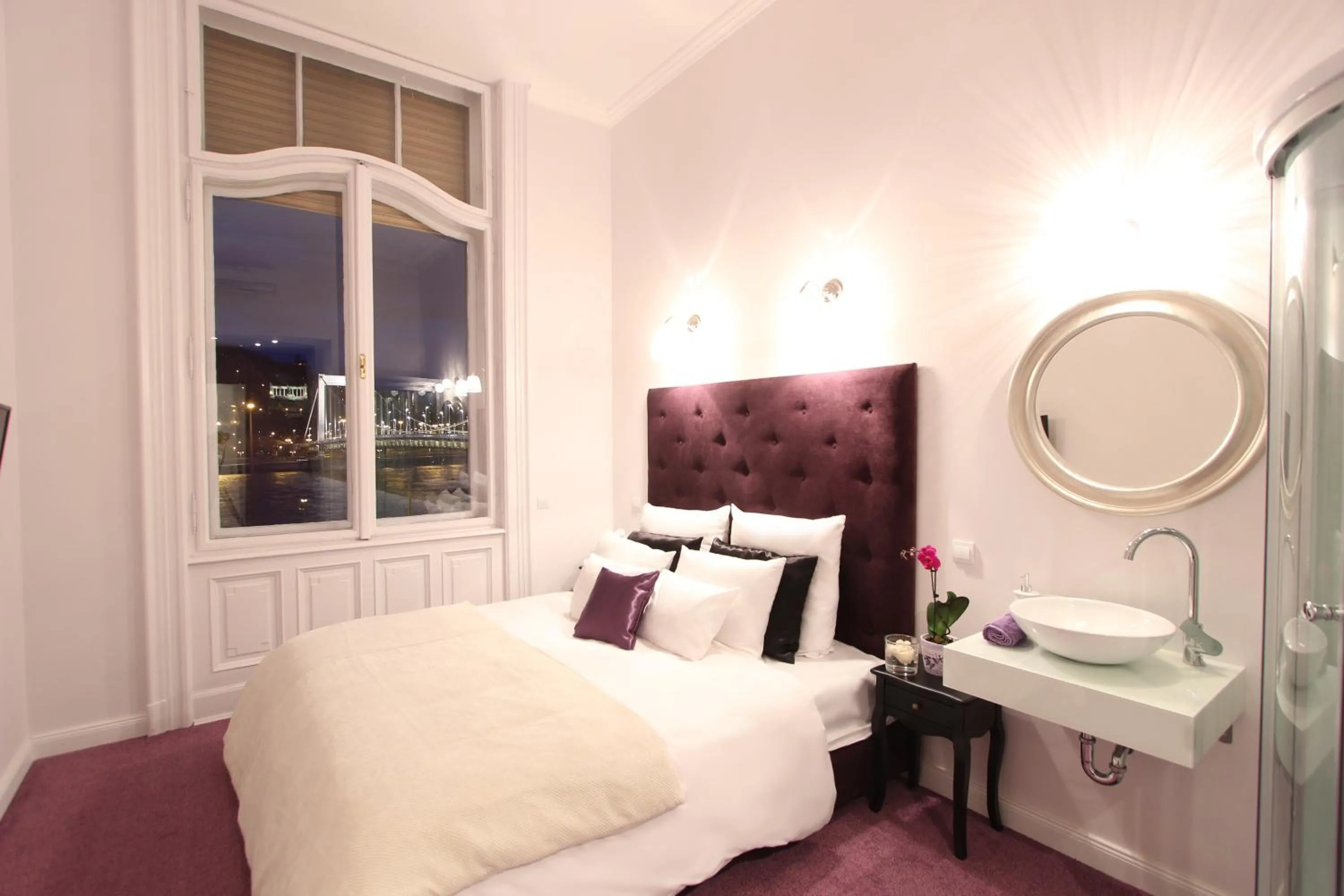 Shower, Bed in Balance Home