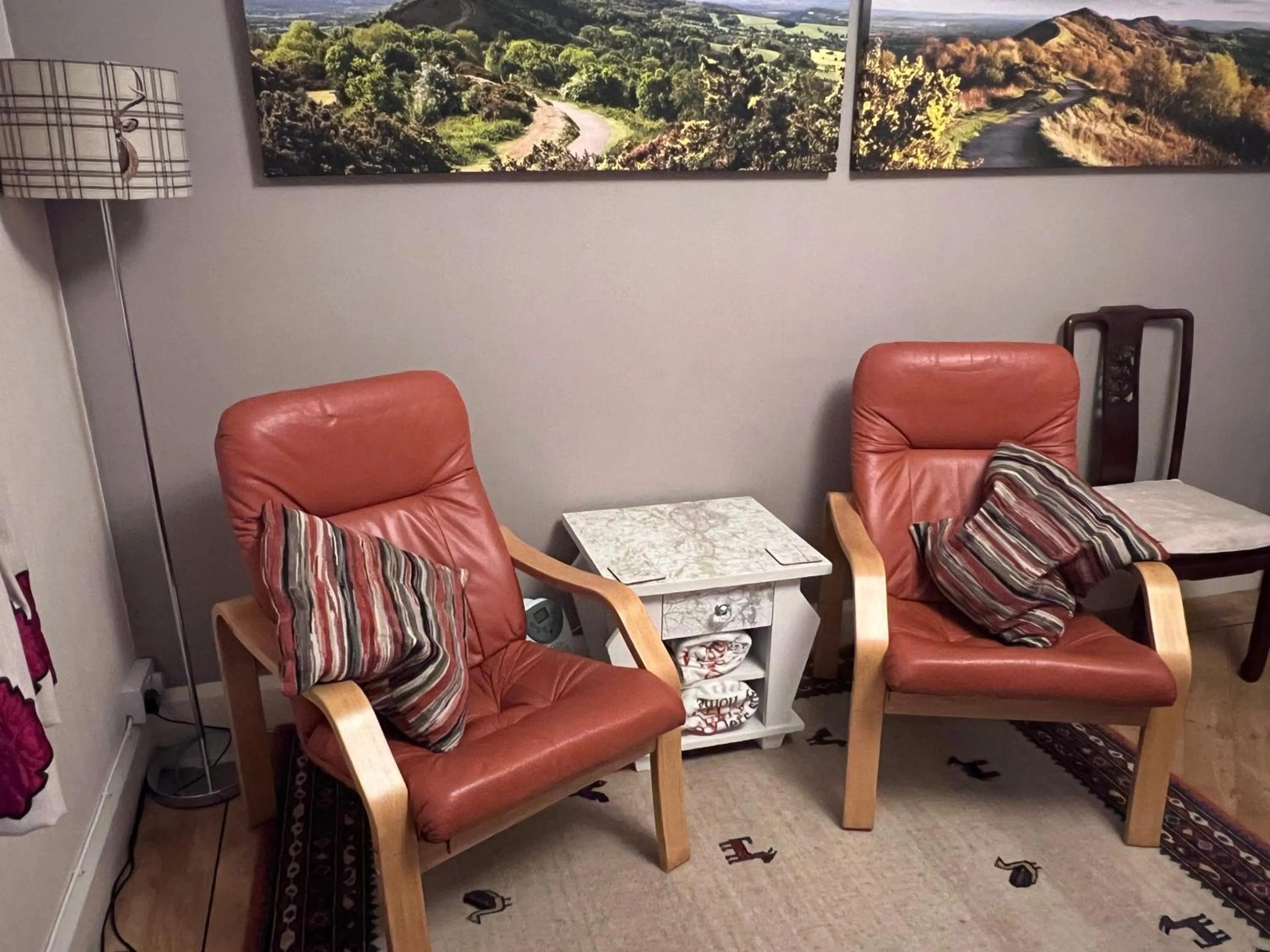 Seating area in Orchard Side Bed and Breakfast