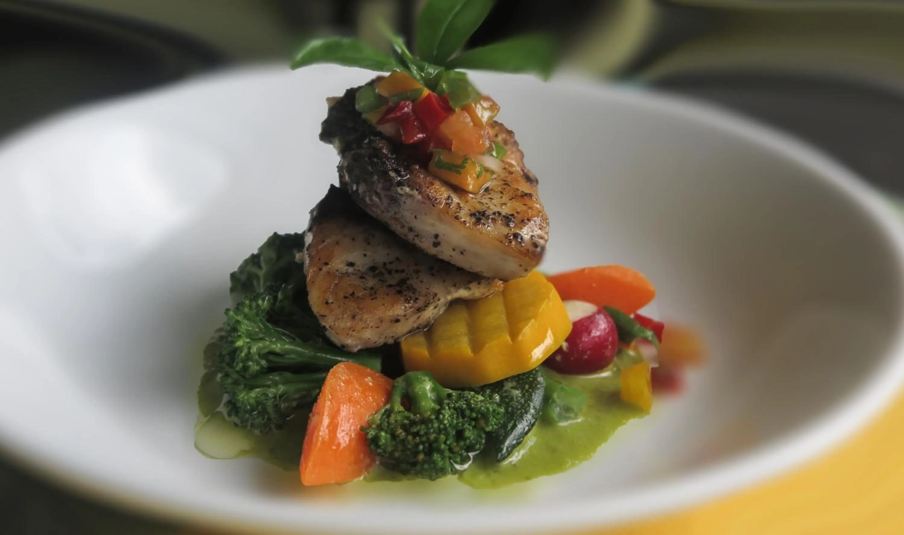 Food close-up in Calamansi Cove Villas